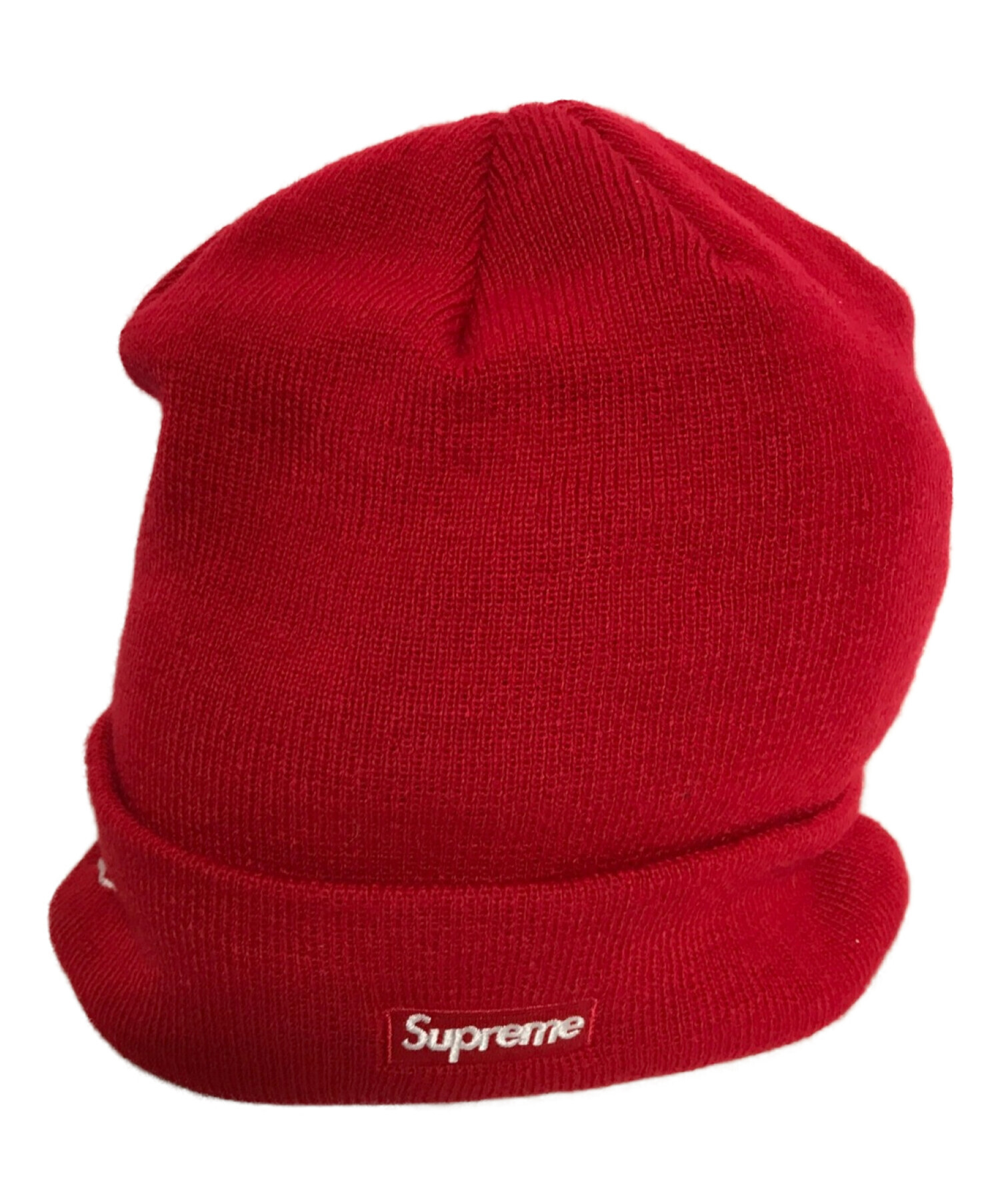 SUPREME (シュプリーム) ニットキャップ レッド サイズ:FREE