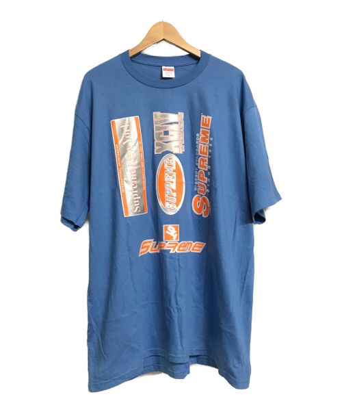 中古・古着通販】SUPREME (シュプリーム) 21FW Multi Logos Tee ブルー