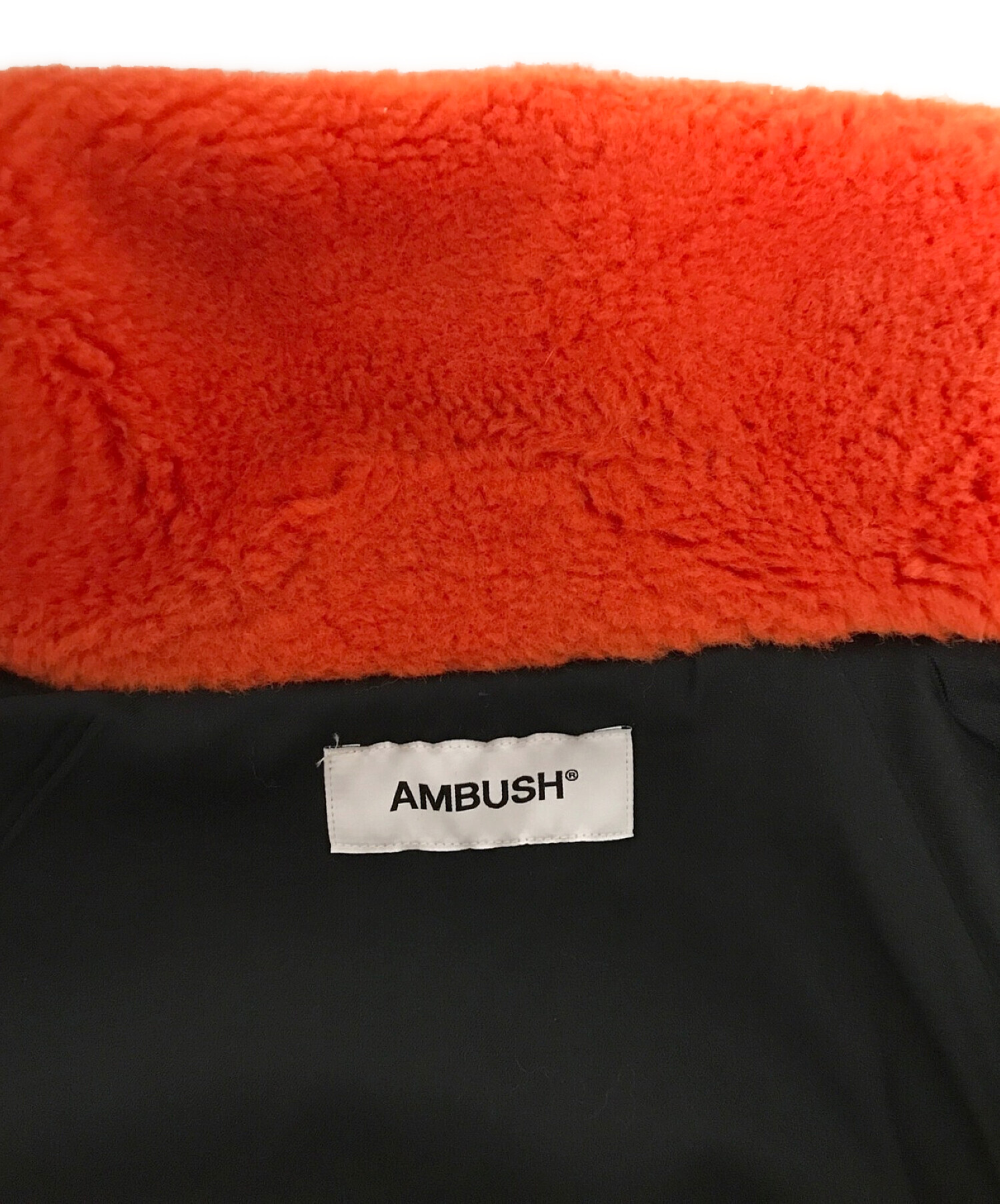 AMBUSH (アンブッシュ) ウールフリースジャケット オレンジ サイズ:2