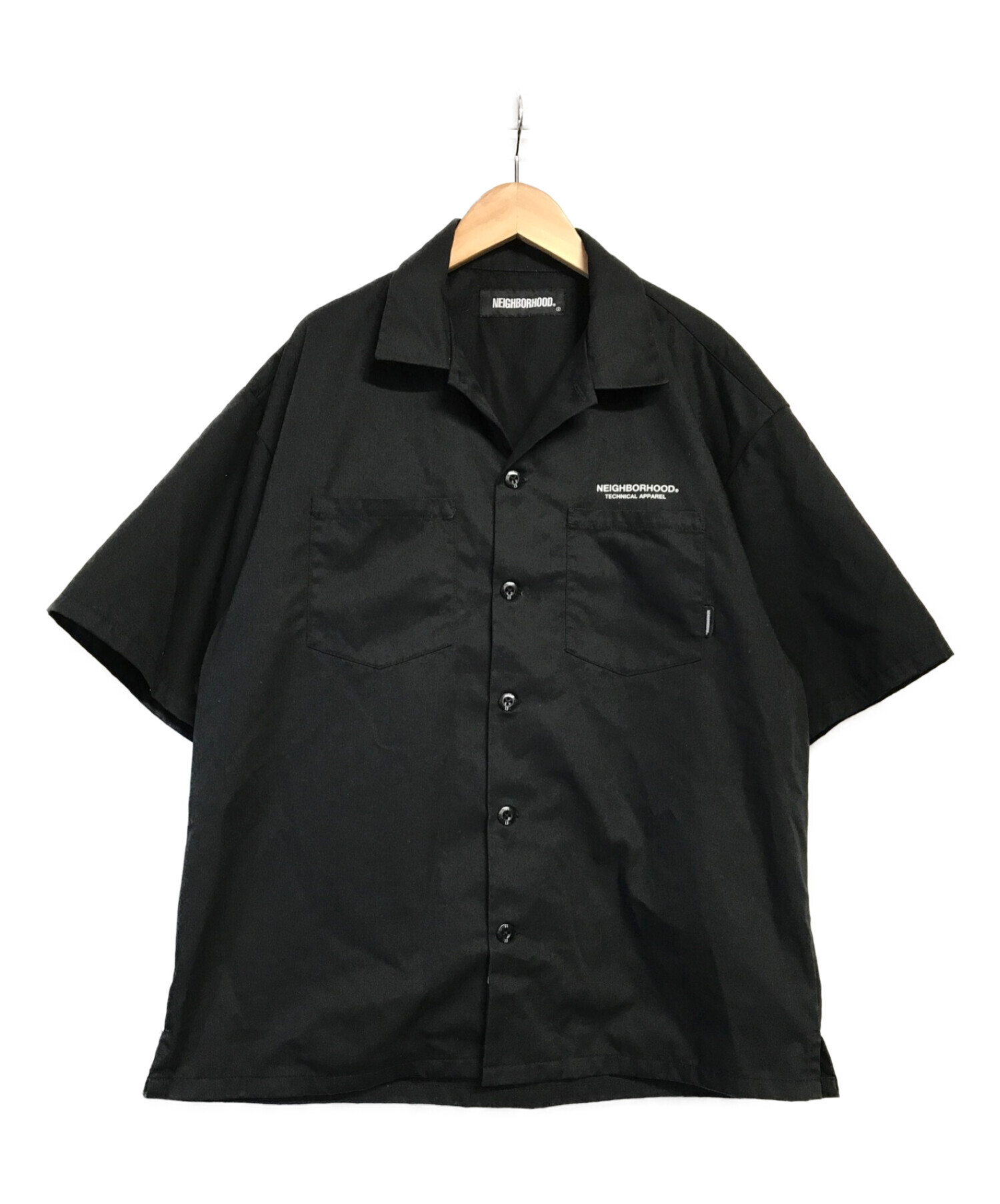 NEIGHBORHOOD (ネイバーフッド) CLASSIC WORK / EC-SHIRT . SS ブラック サイズ:S