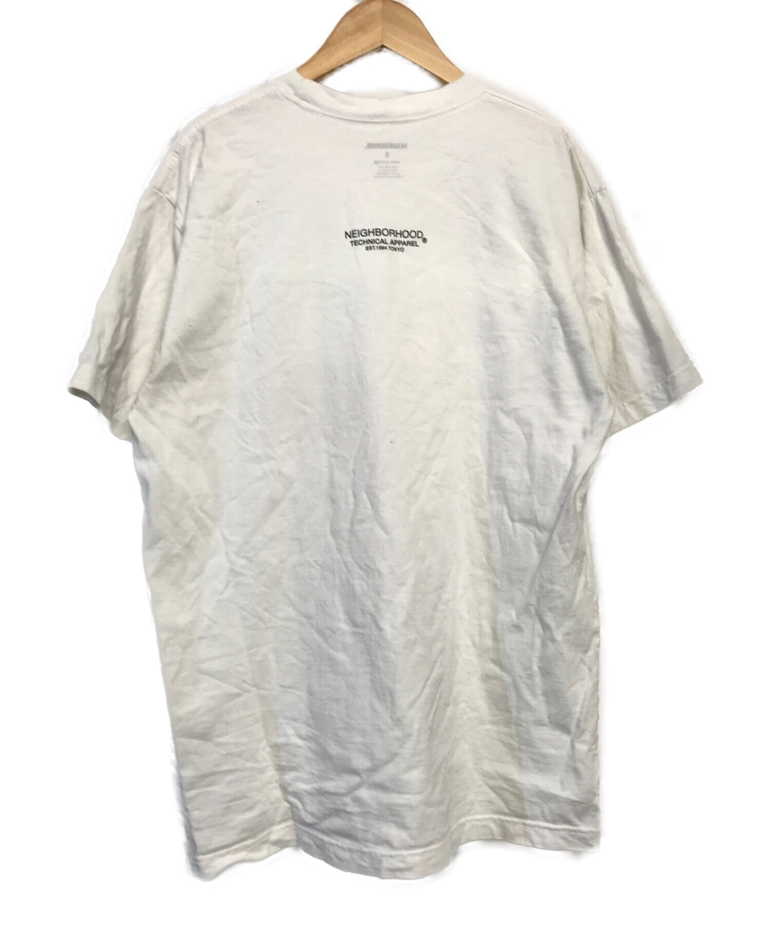 中古・古着通販】NEIGHBORHOOD (ネイバーフッド) Tシャツ ホワイト