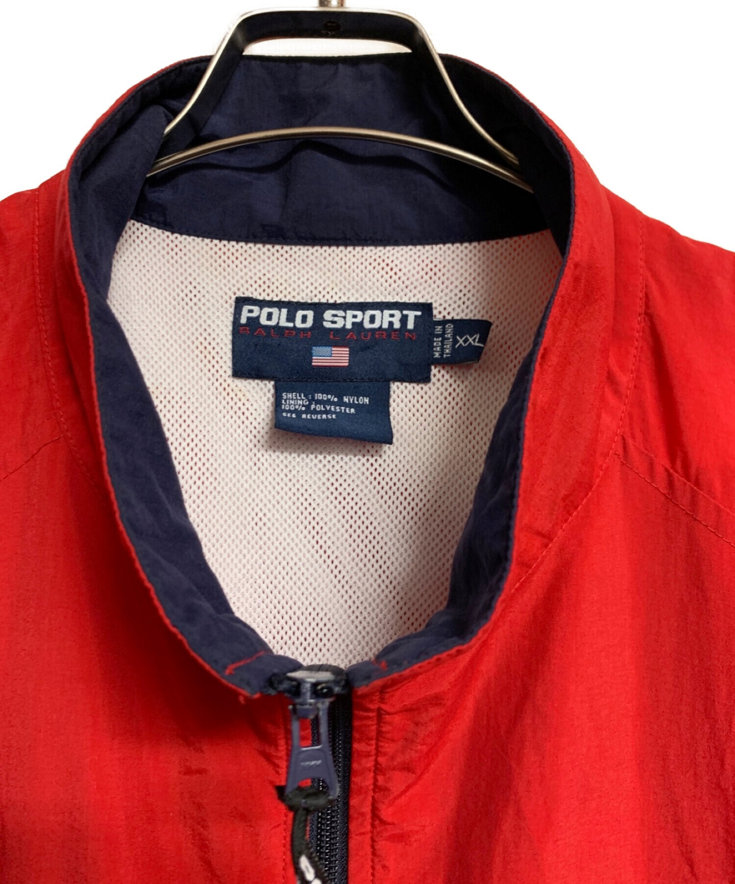 POLO SPORT (ポロスポーツ) ジップアップジャケット レッド サイズ:XXL