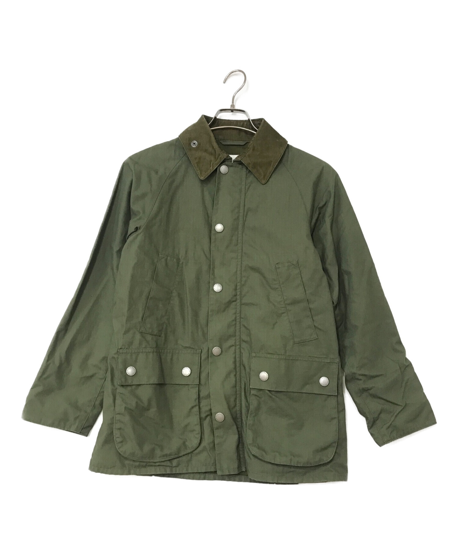 Barbour (バブアー) BEDALE ビデイル リップストップ ジャケット グリーン サイズ:XS