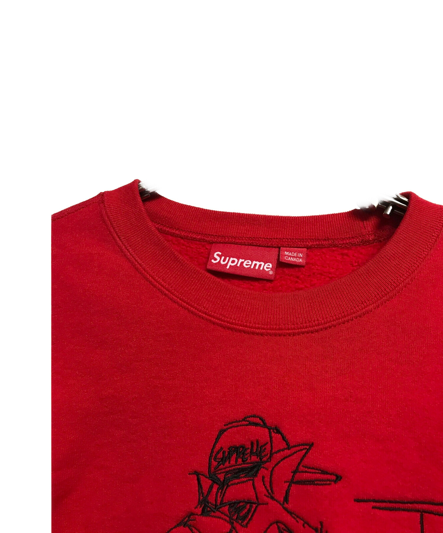 SUPREME (シュプリーム) Dice Crewneck レッド サイズ:M