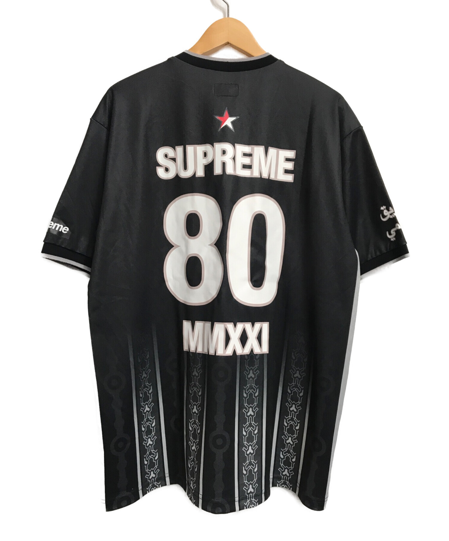 中古・古着通販】Supreme (シュプリーム) Arabic Logo Soccer Jersey ...