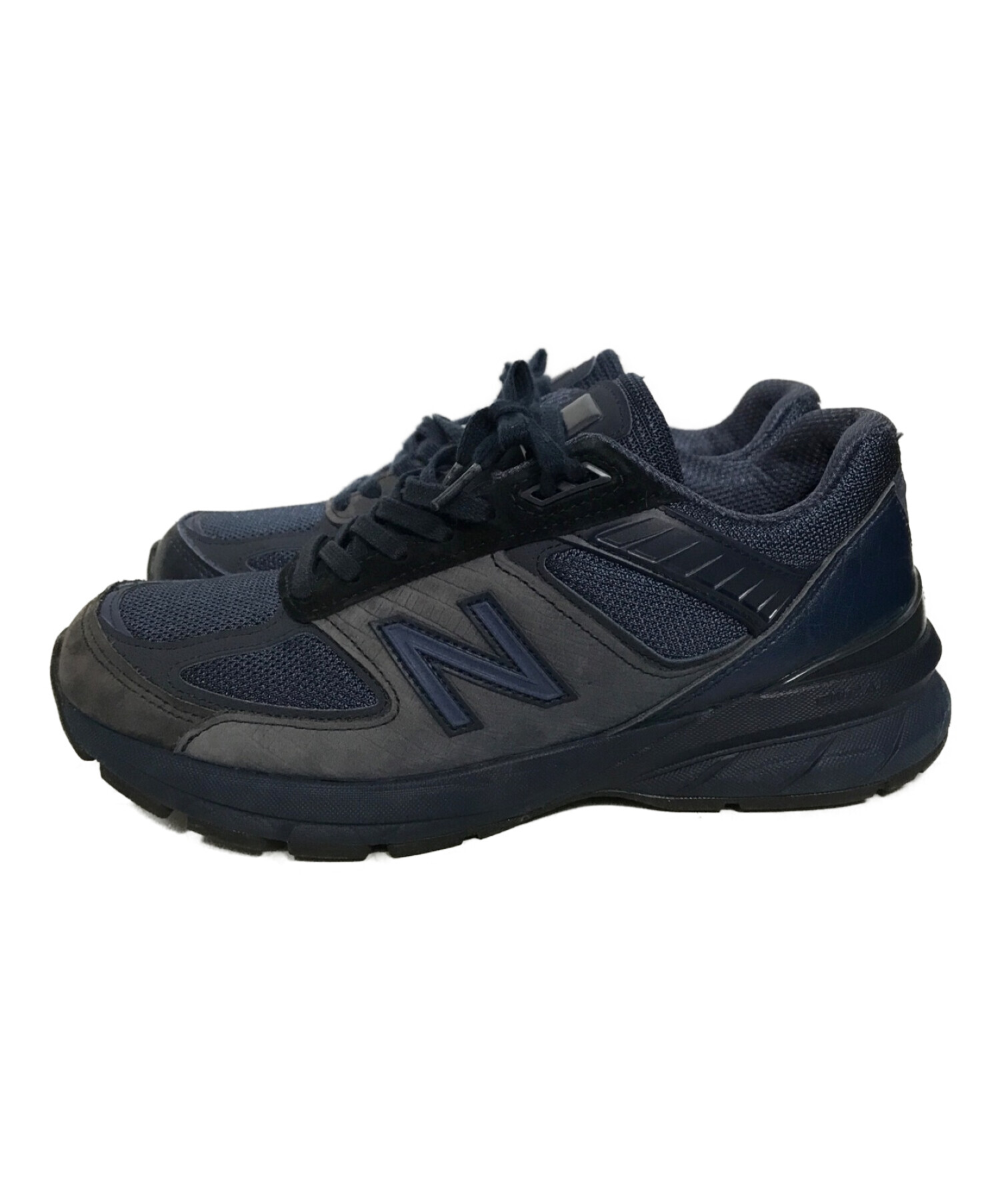 NEW BALANCE × ENGINEERED GARMENTS (ニューバランス×エンジニアードガーメンツ) ローカットスニーカー ネイビー  サイズ:25.5