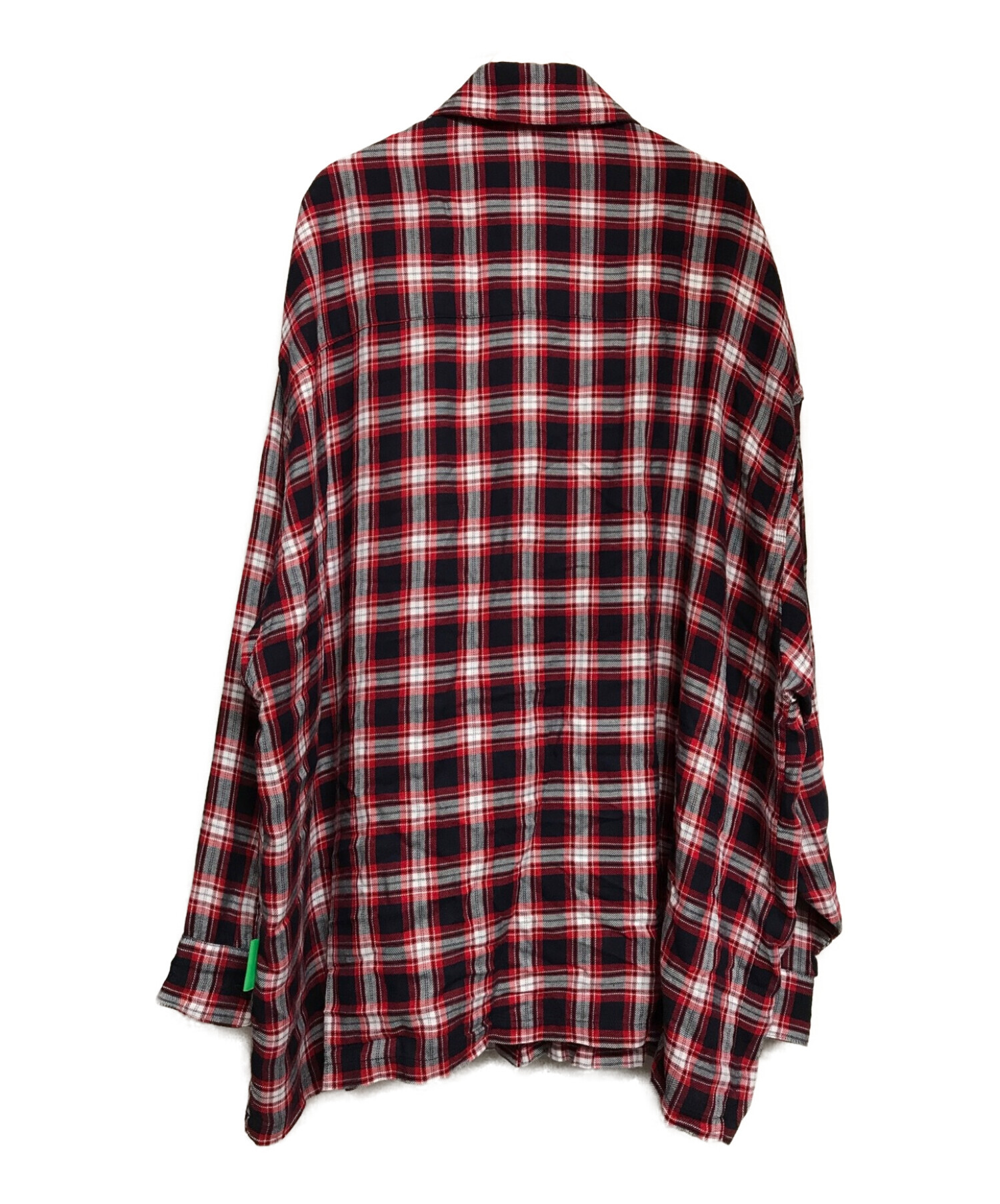 WILLY CHAVARRIA (ウィリーチャバリア) Big Willy LS Shirt レッド サイズ:S