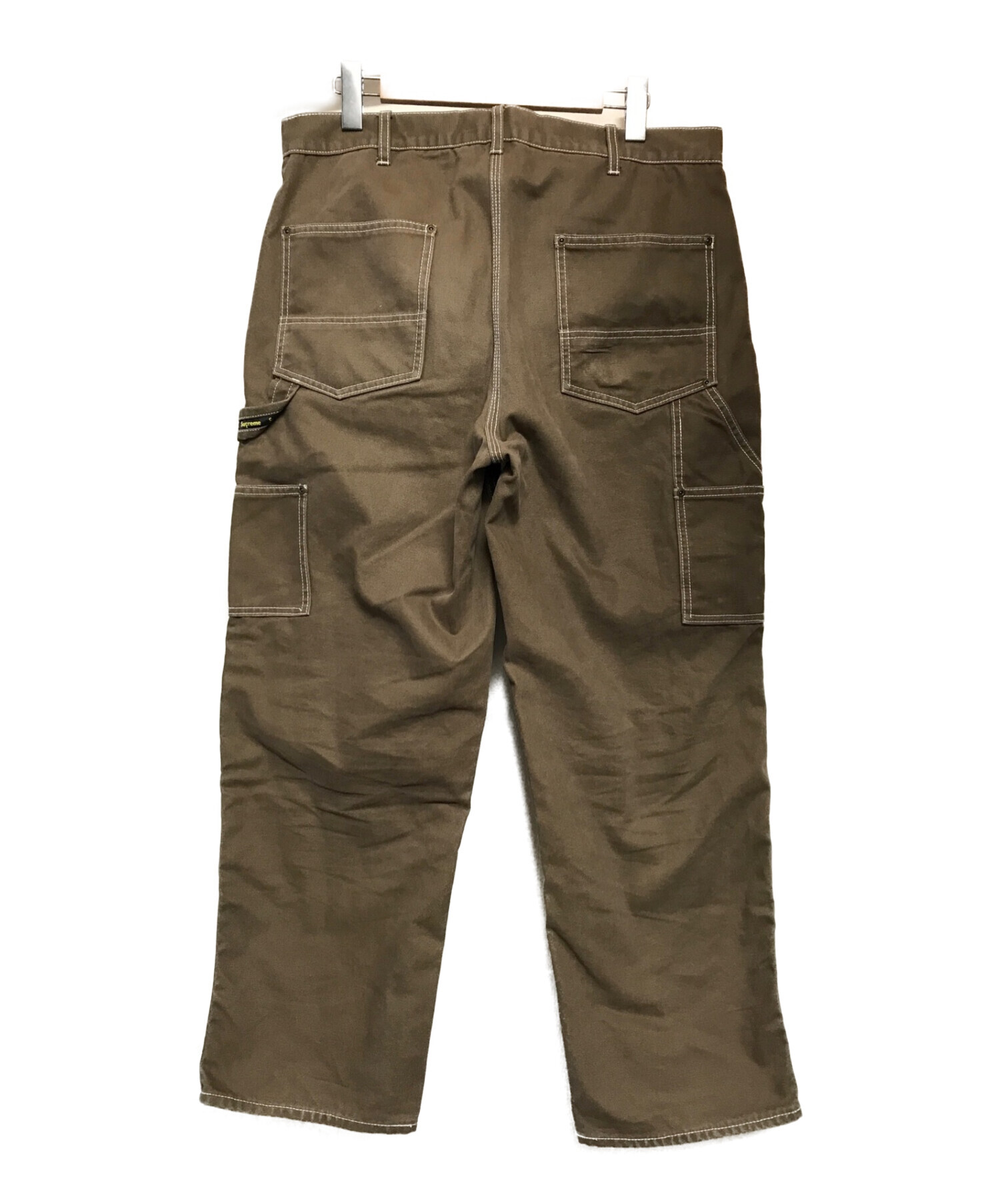 34シュプリーム Canvas Double Knee Painter Pant