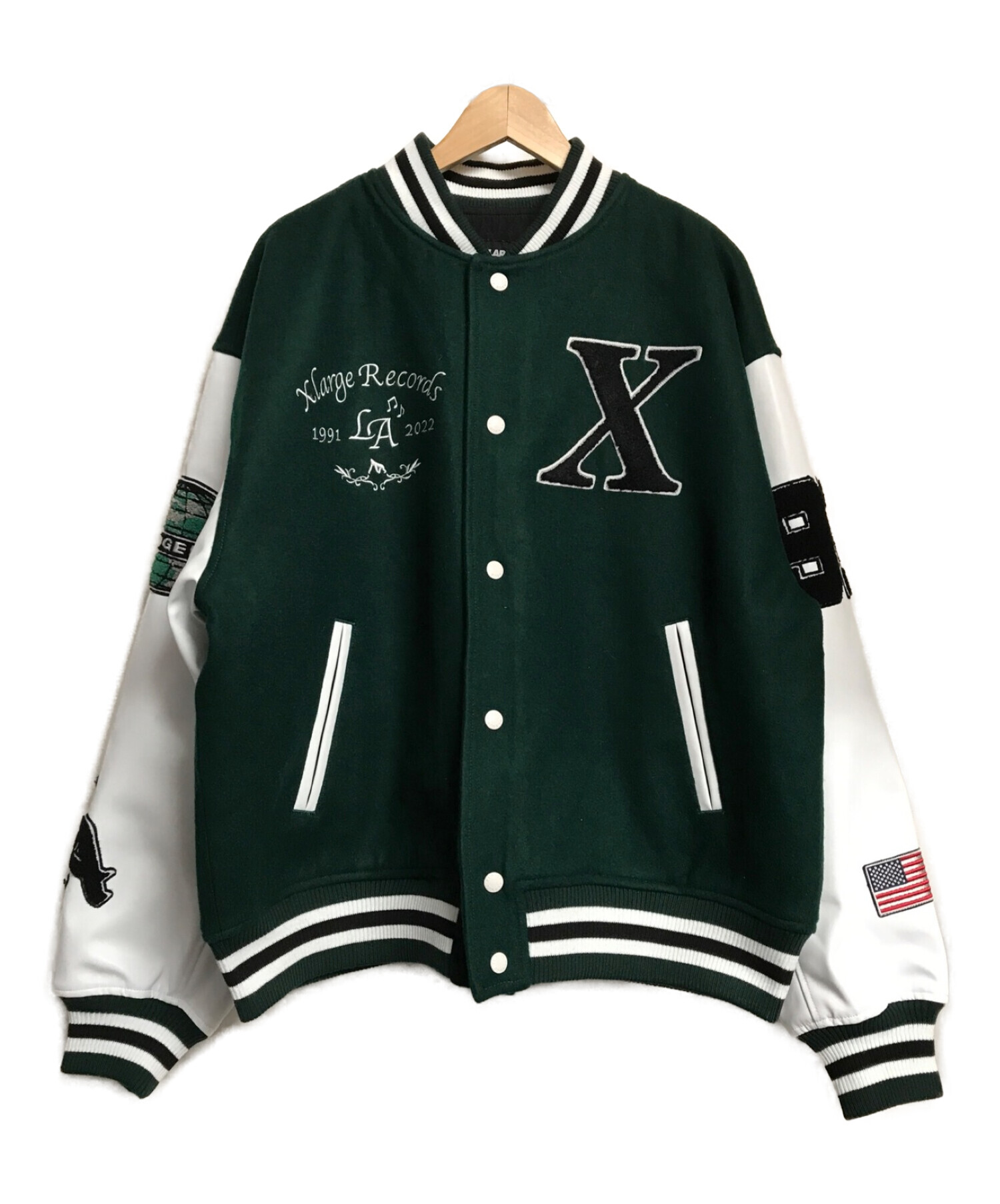 中古・古着通販】X-LARGE (エクストララージ) OG LOGO VARSITY JACKET