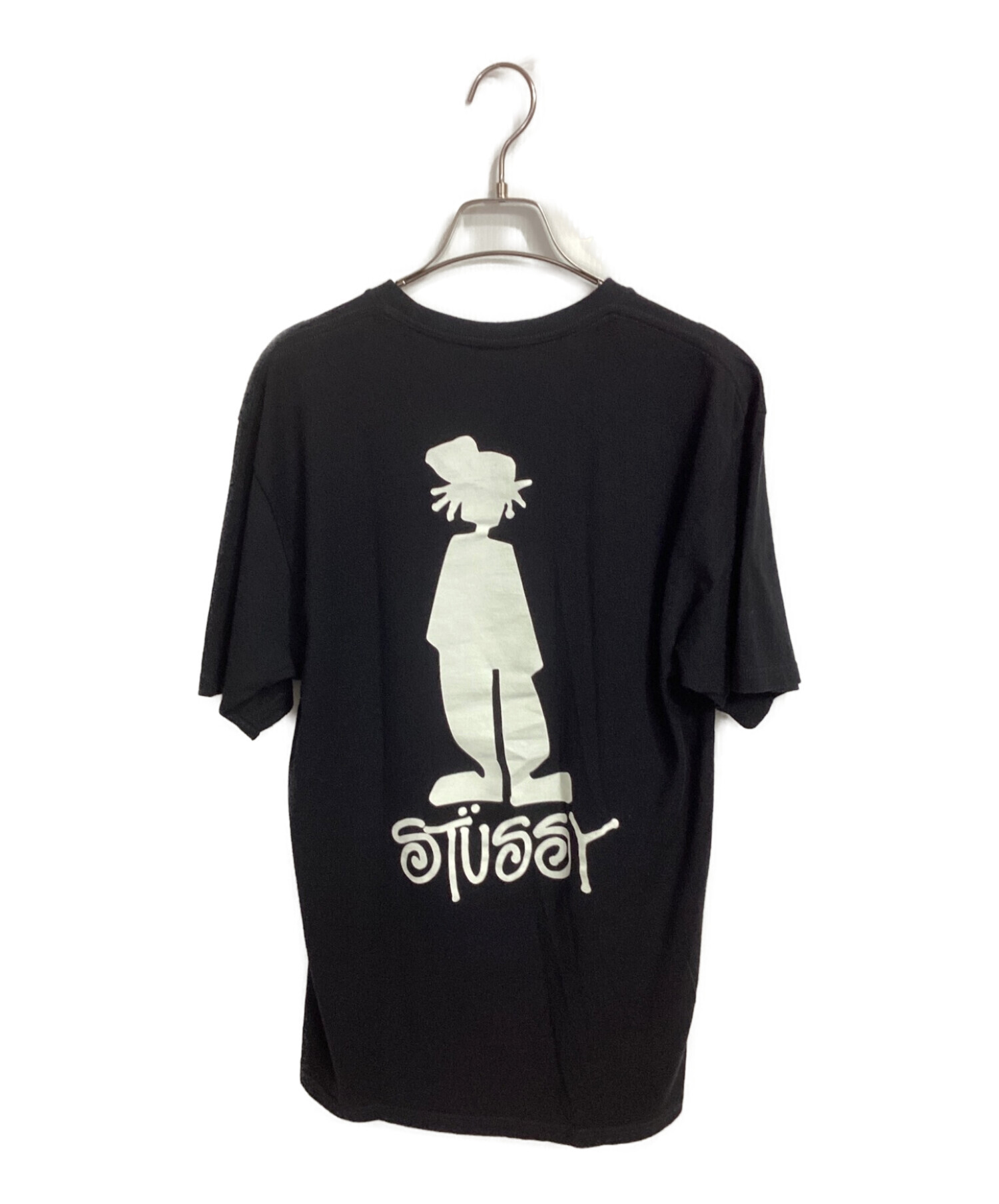 stussy (ステューシー) プリントTシャツ ブラック サイズ:M