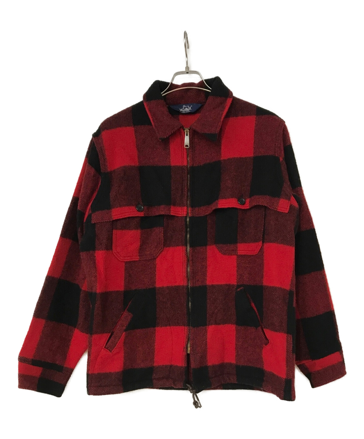 中古・古着通販】WOOLRICH (ウールリッチ) 80'sジャケット レッド