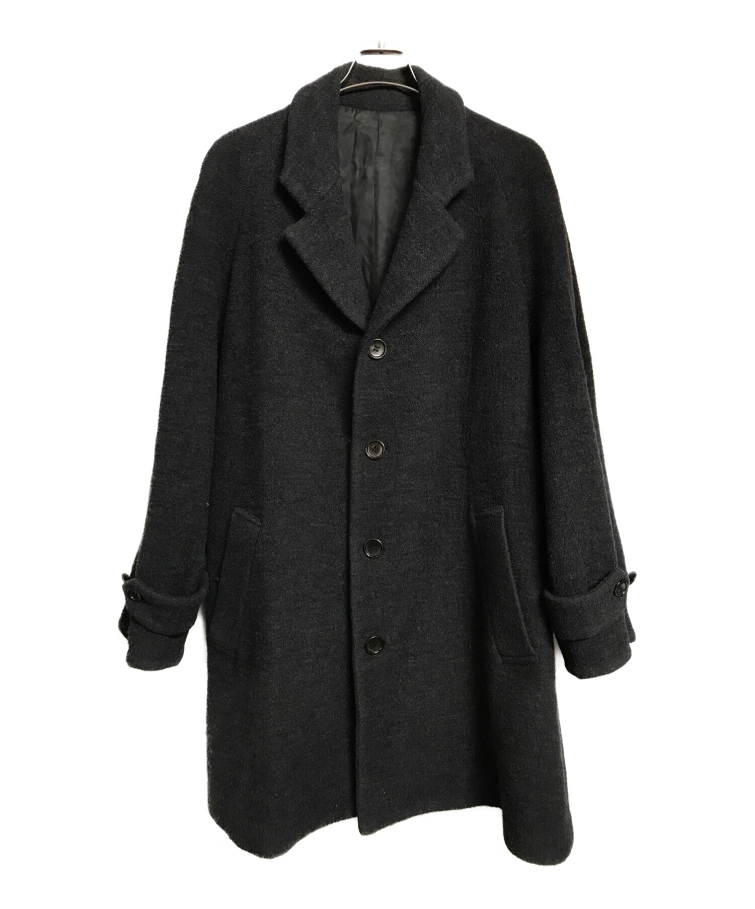 OLD KENZO (オールド ケンゾウ) ウールコート ブラック サイズ:L