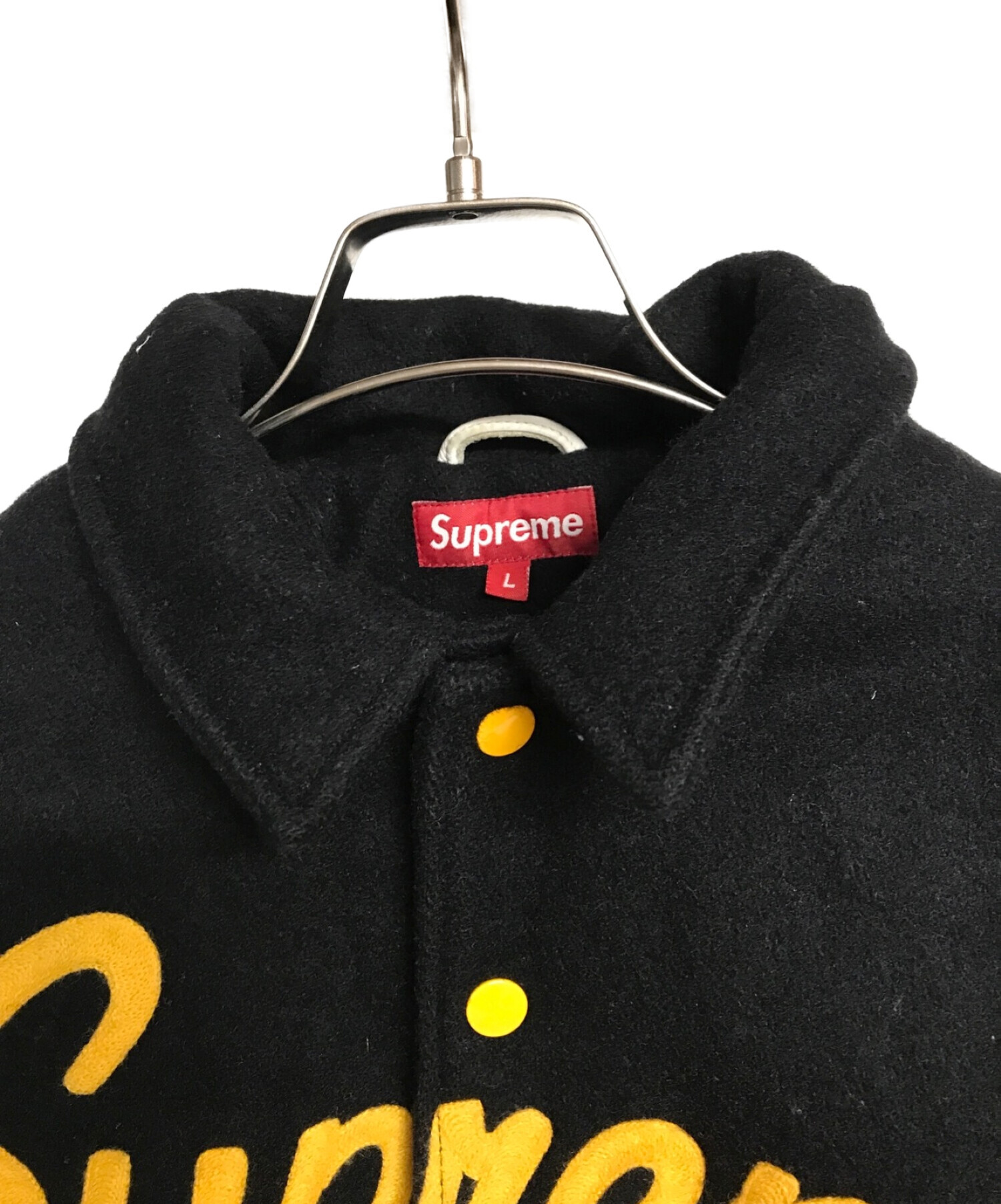 最終値下げ】supreme 08aw varsity jacket スタジャン-