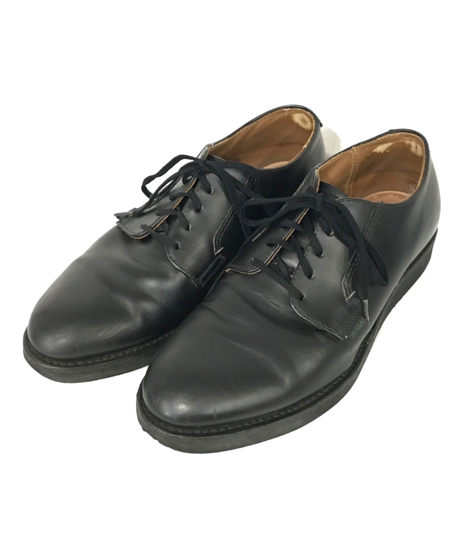 RED WING (レッドウィング) Postman Oxford ブラック サイズ:US ７1/2 D