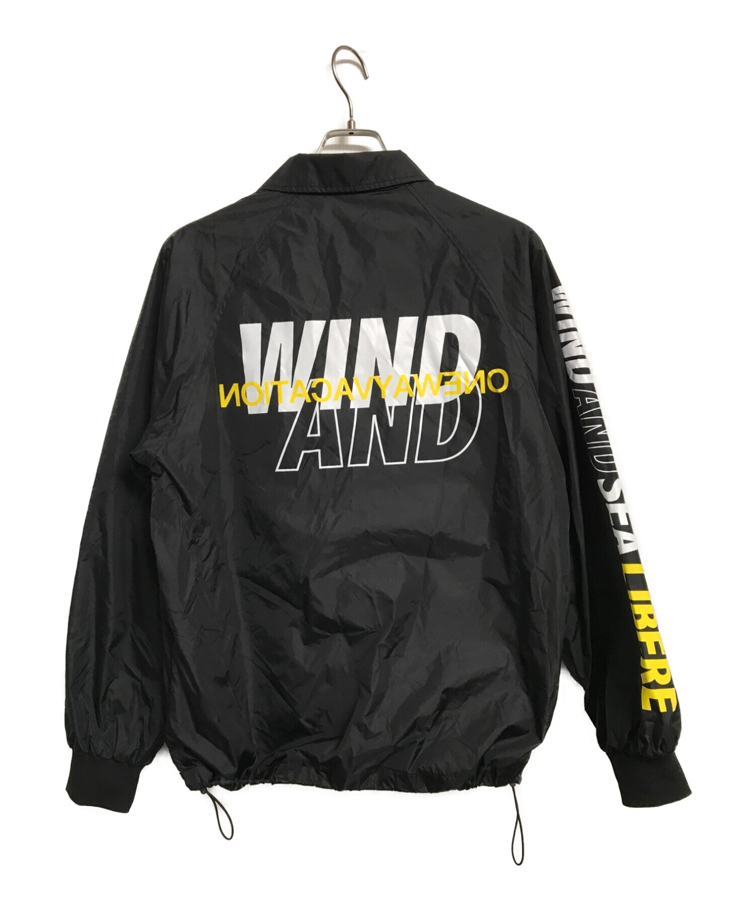 WIND AND SEA (ウィンダンシー) COACH JACKET ブラック サイズ:Ⅿ