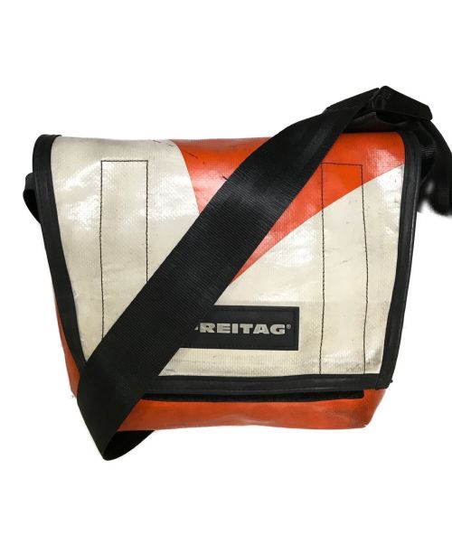 中古・古着通販】FREITAG (フライターグ) ショルダーバッグ オレンジ