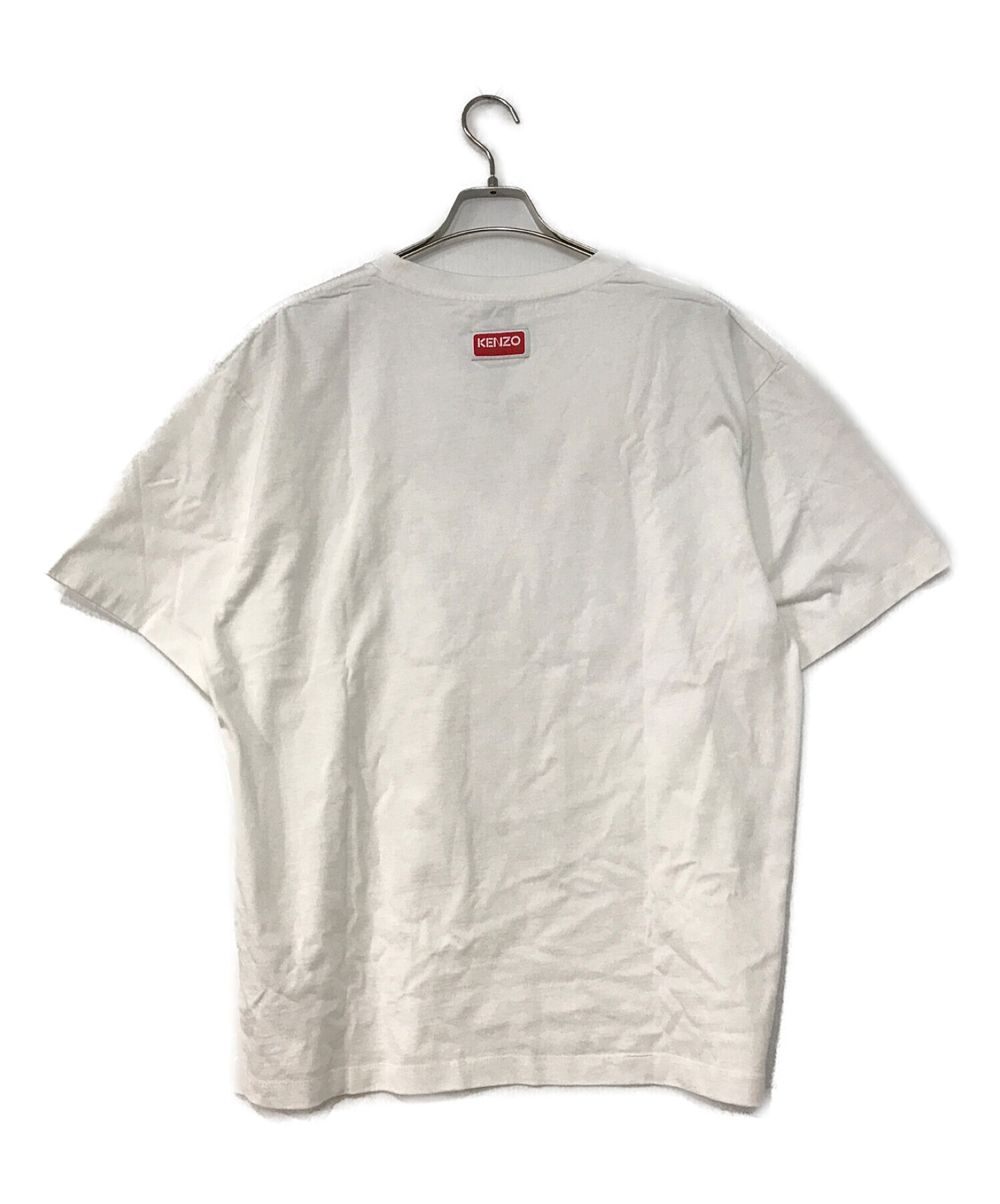 KENZO (ケンゾー) 'VARISTY JUNGLE' エレファント オーバー サイズ Tシャツ ホワイト サイズ:L