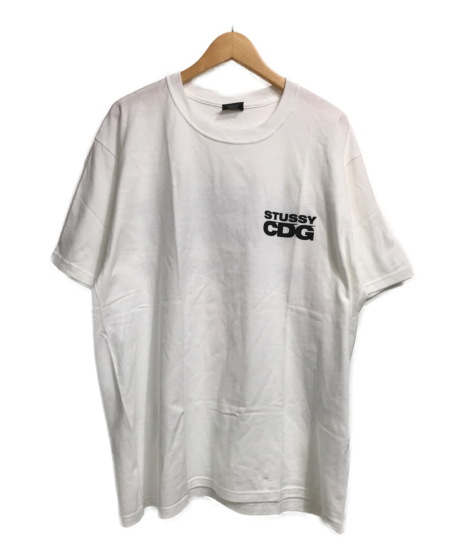 stussy × cdg tee ステューシー サイズ L - Tシャツ/カットソー(半袖