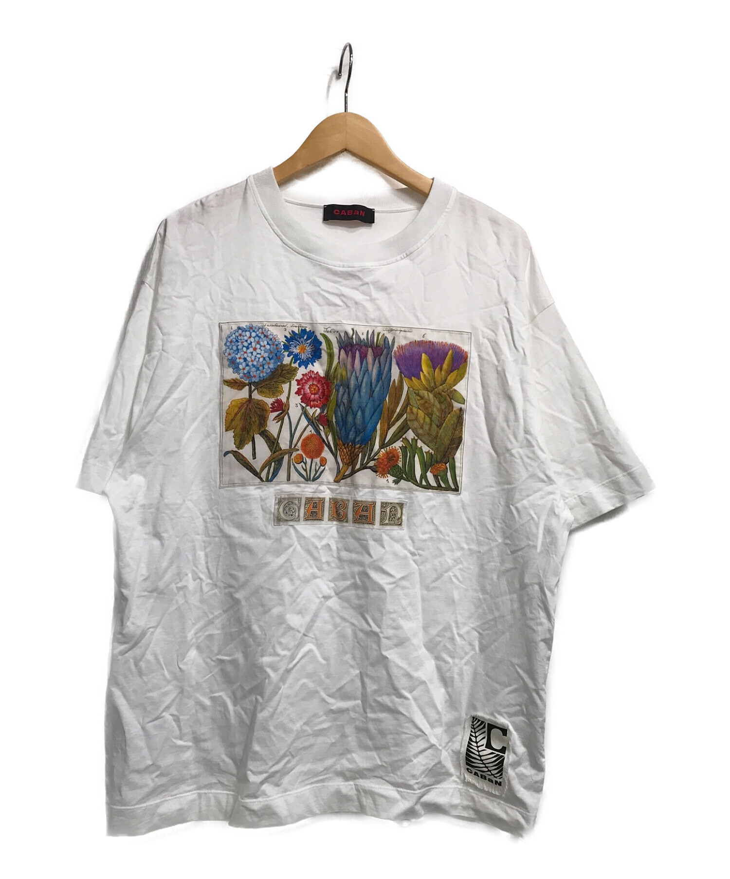 定価27500円【未使用・袋付き】CABaN キャバン 白Tシャツ 半袖