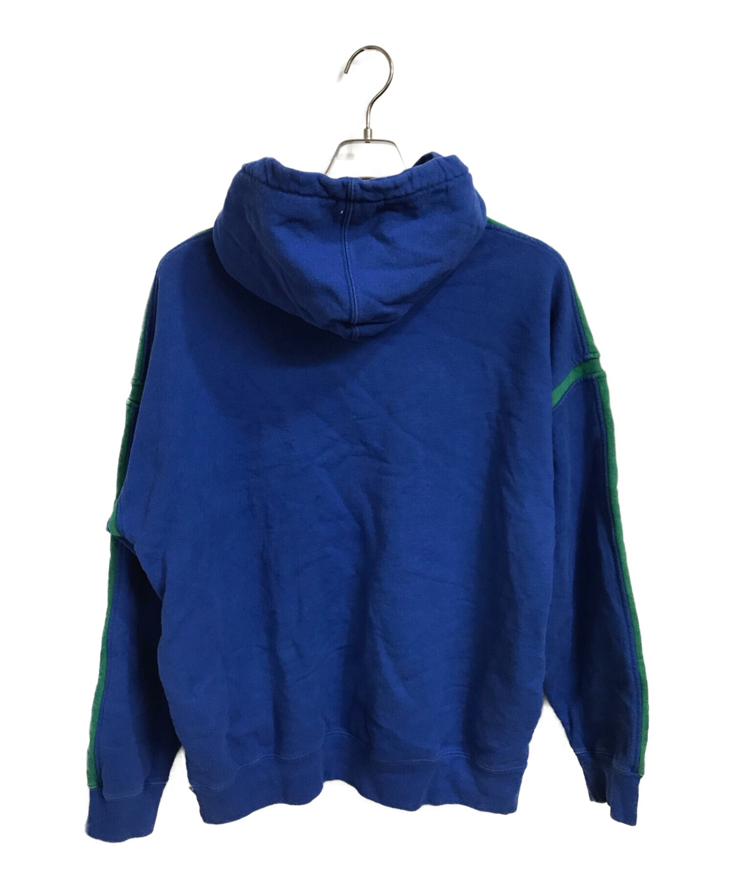 SUPREME (シュプリーム) warm up hooded sweatshirt ブルー サイズ:M