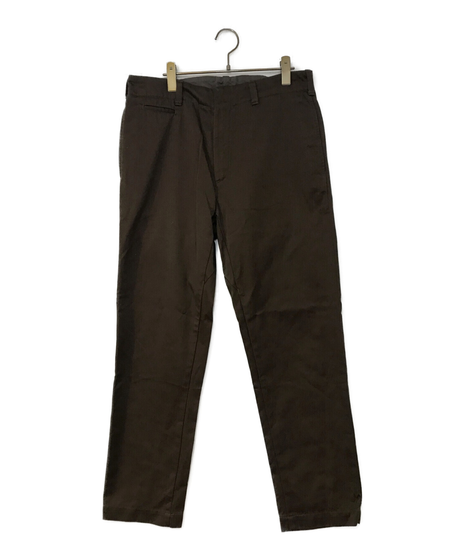 nanamica (ナナミカ) Straight Chino Pants ブラウン サイズ:32