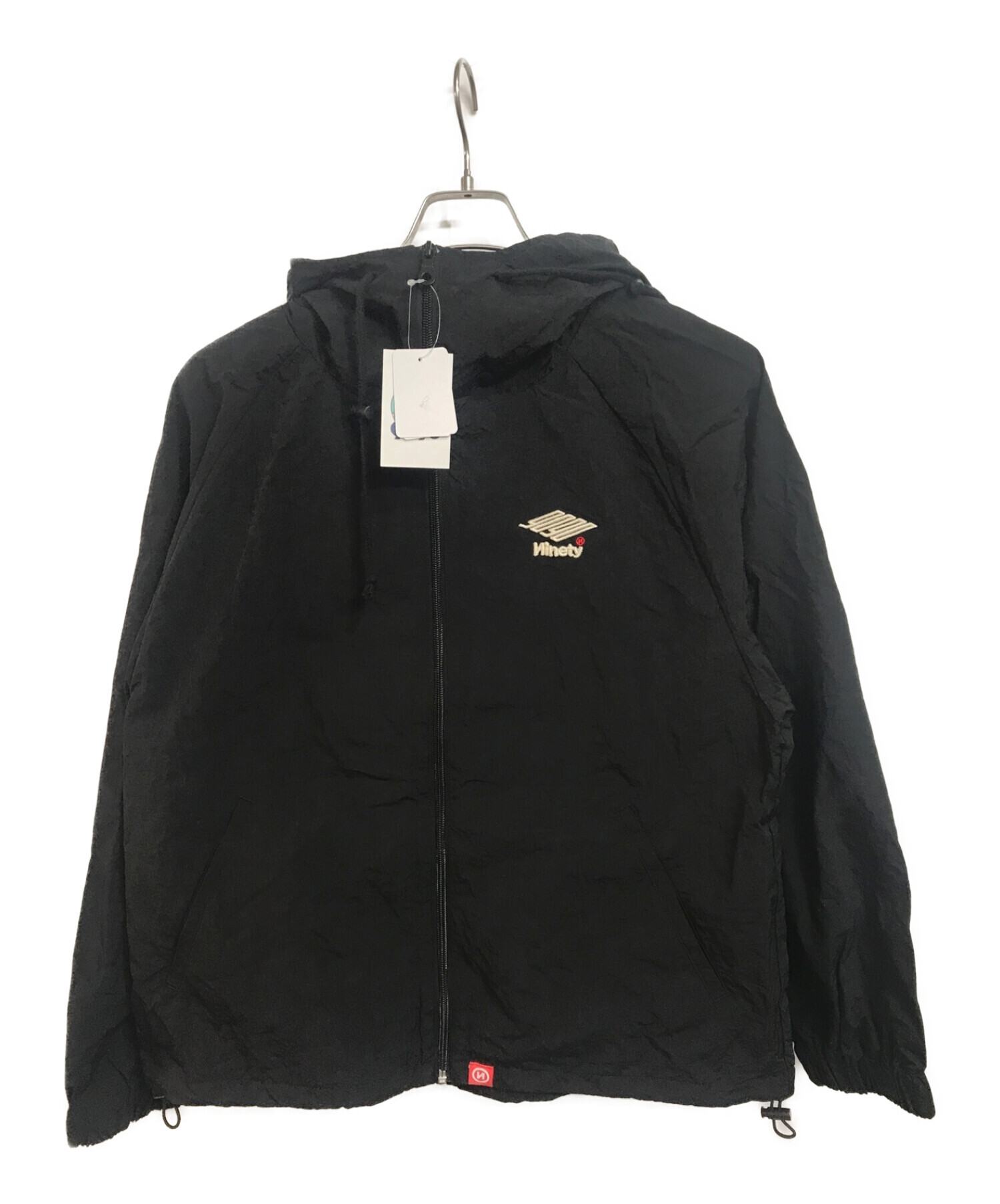 中古・古着通販】9090 (ナインティナインティ) Anorak hoodie ブラック