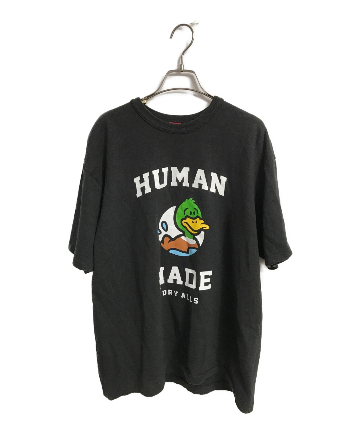 HUMAN MADE (ヒューマンメイド) DUCK TEE ブラック サイズ:XL