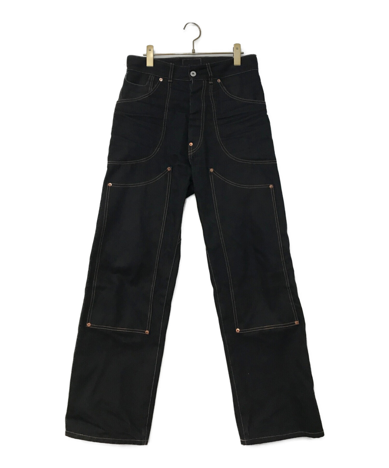 TOMWORKS (トムワークス) Wknee WORK PANTS グレー サイズ:表記不明