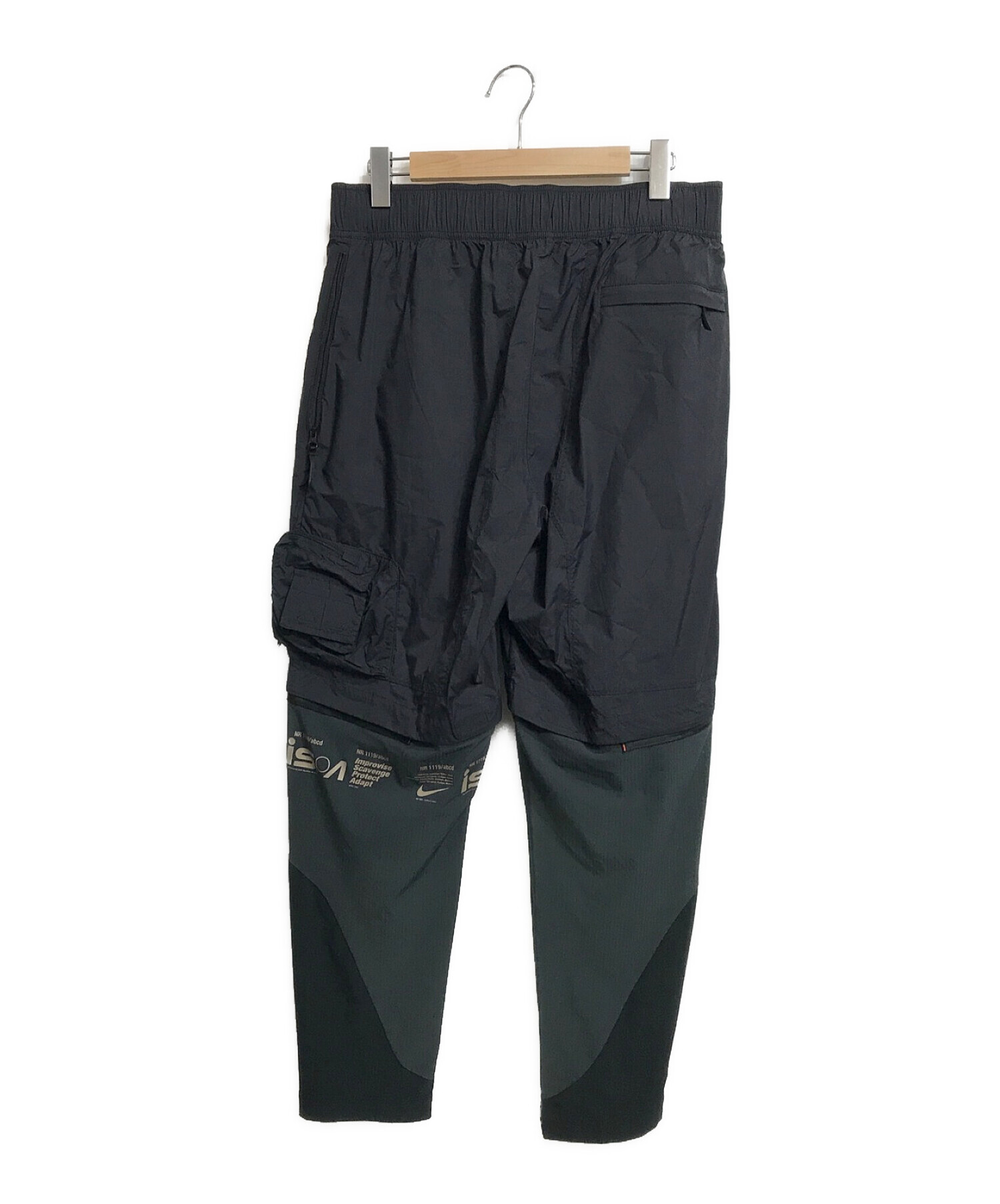 NIKE (ナイキ) NRG ISPA PANTS ブラック サイズ:L