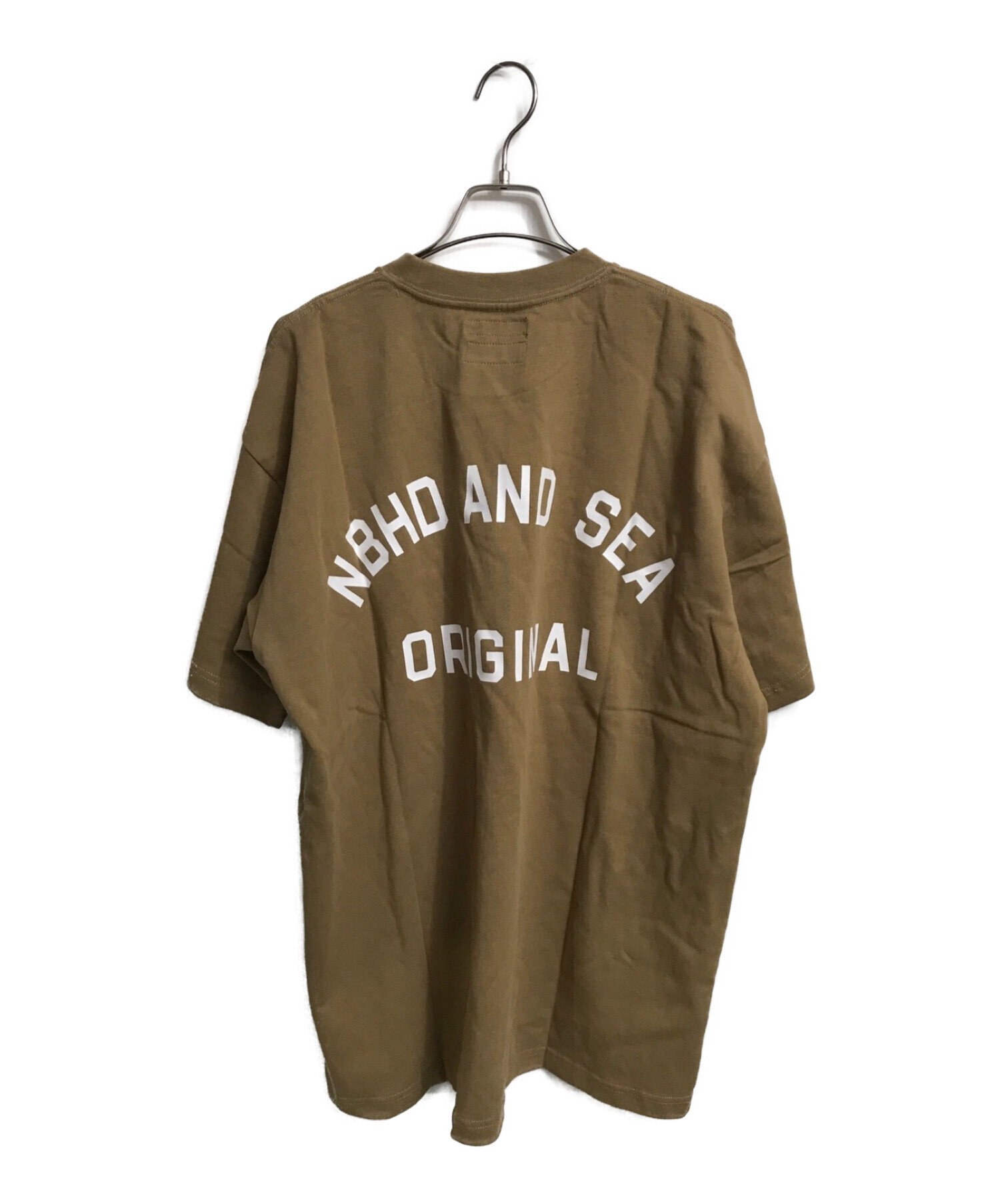 wind and sea neighborhood XL tシャツ BEIGE ウィンダンシー ...