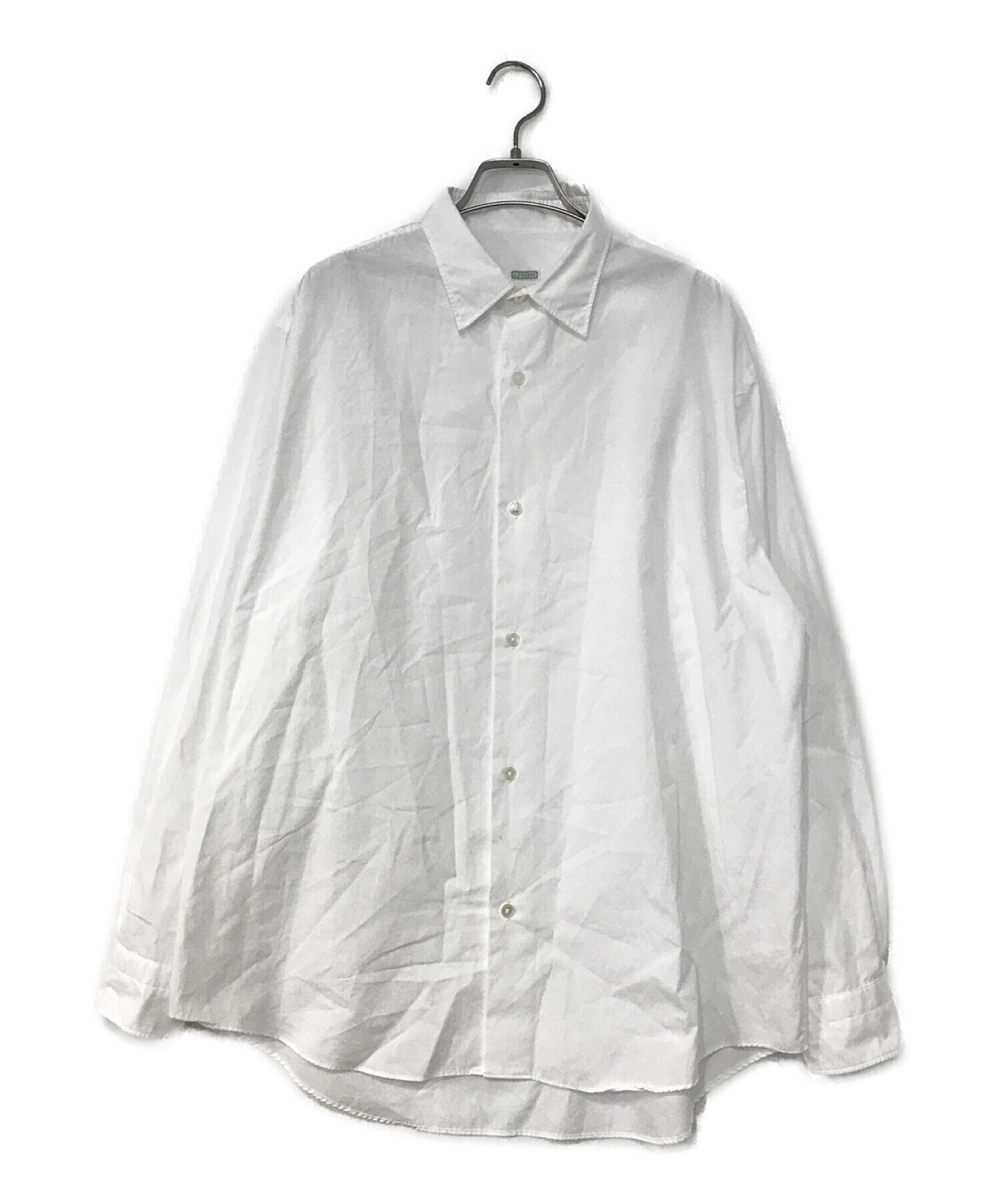A.PRESSE (アプレッセ) Regular Collar Shirt ホワイト サイズ:2