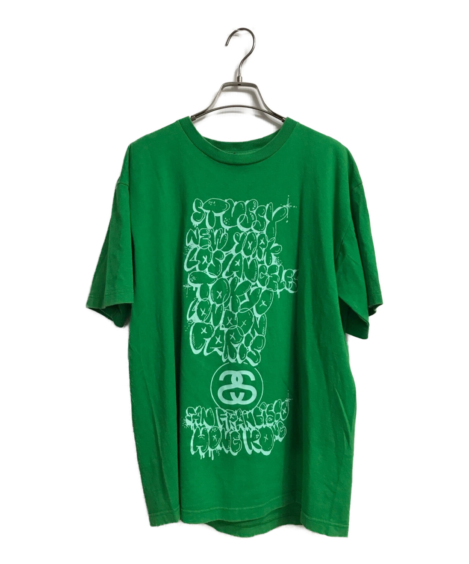 中古・古着通販】stussy (ステューシー) KAWS (カウズ) 半袖Tシャツ