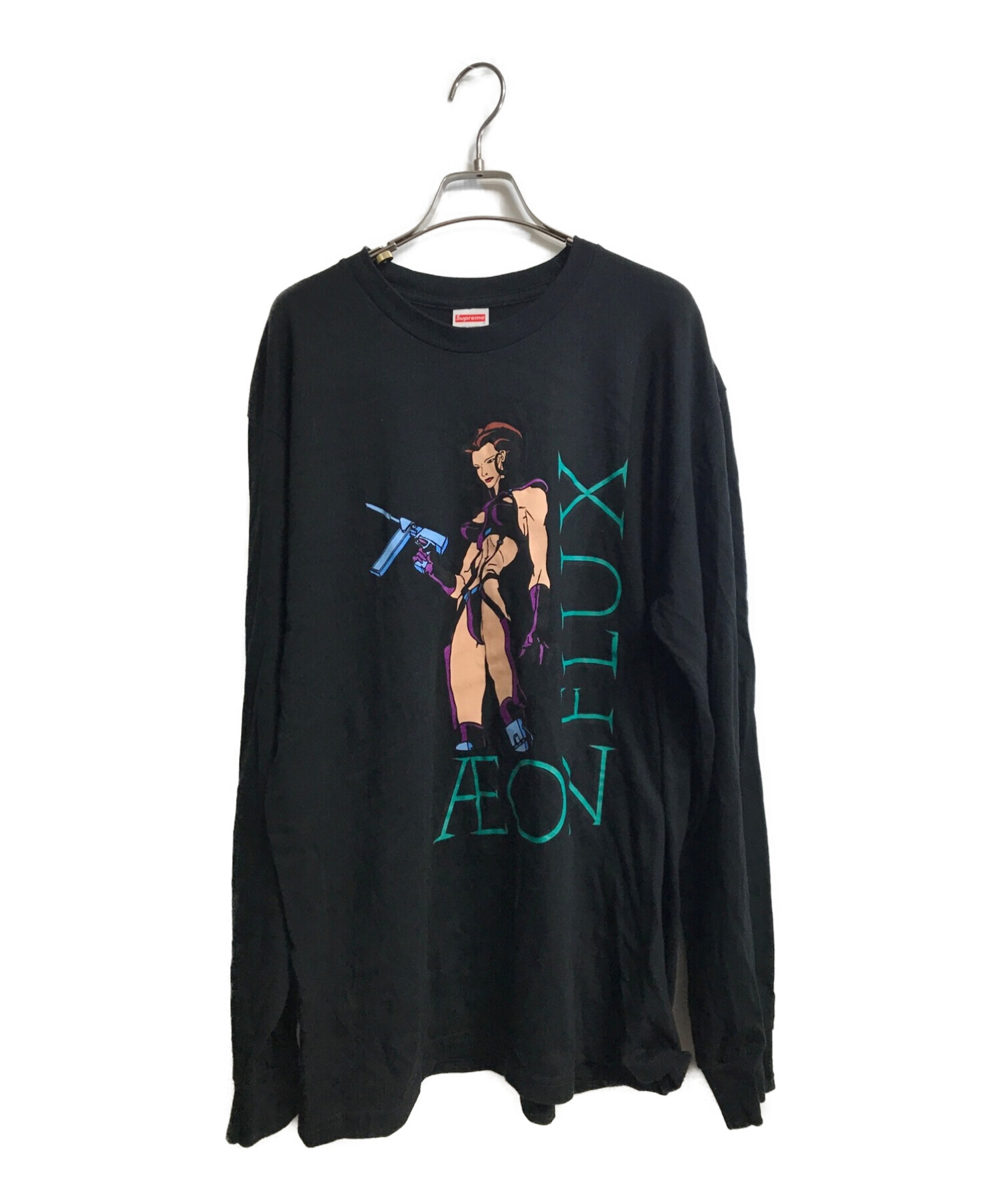 SUPREME (シュプリーム) Aeon Flux L/S TEE ブラック サイズ:L