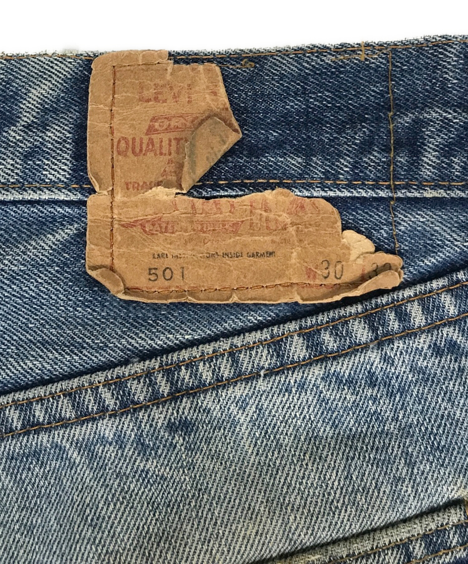 中古・古着通販】LEVI'S (リーバイス) 66前期 インディゴ サイズ:30