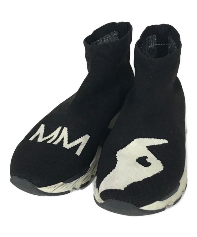 中古・古着通販】MM6 Maison Margiela (エムエムシックス メゾンマルジェラ) ソックススニーカー ブラック  サイズ:35｜ブランド・古着通販 トレファク公式【TREFAC FASHION】スマホサイト