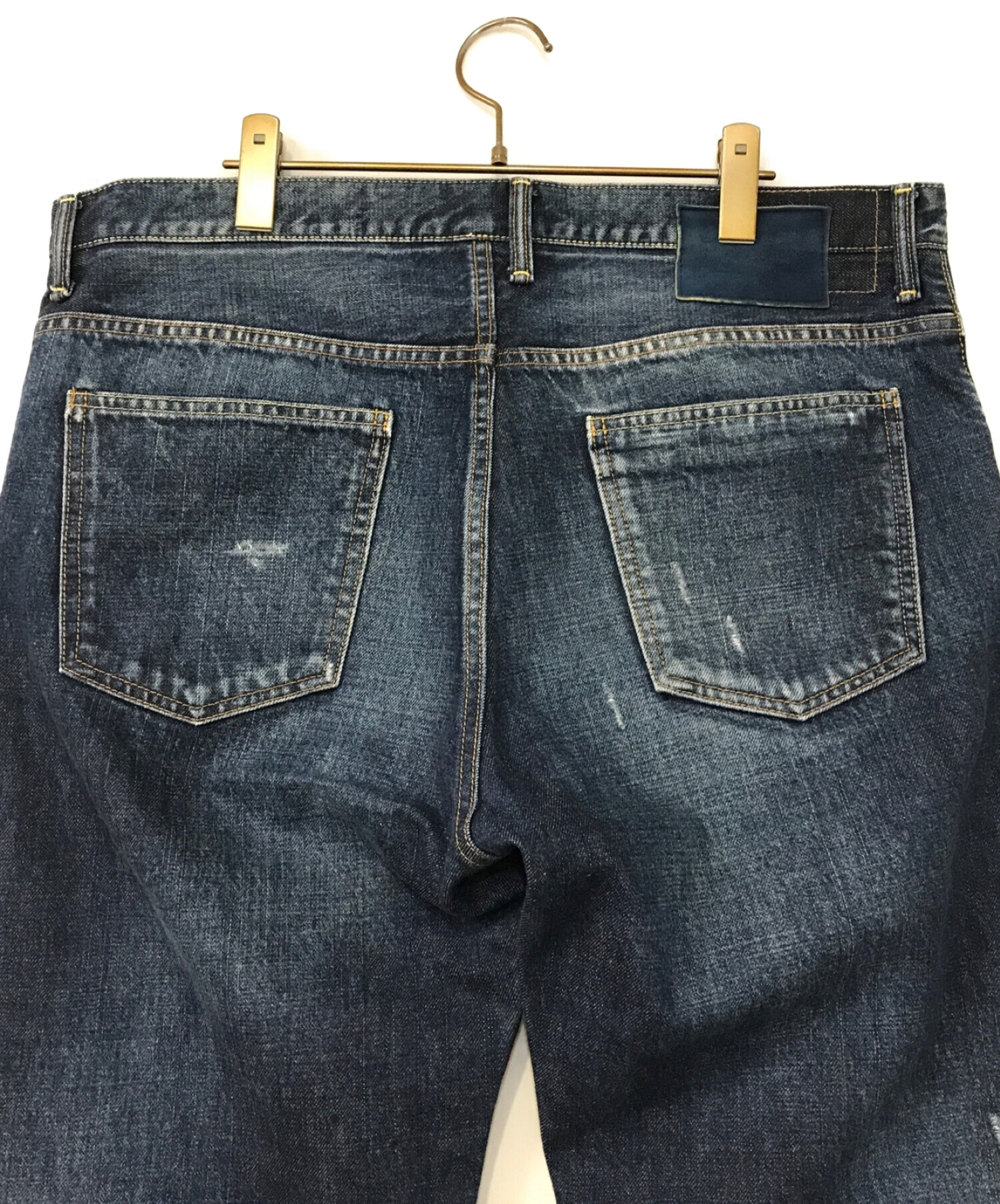 VISVIM (ビズビム) Social Sculpture Dmgd Denim Pants インディゴ サイズ:W38　L30