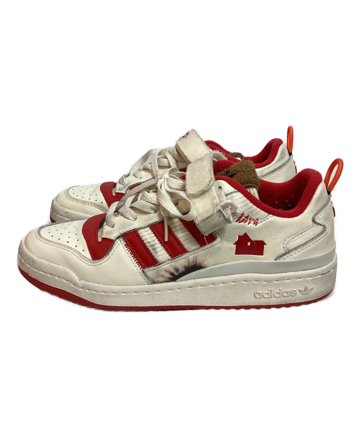 adidas (アディダス) FORUM HOME ALONE CREAM ホワイト サイズ:26.5