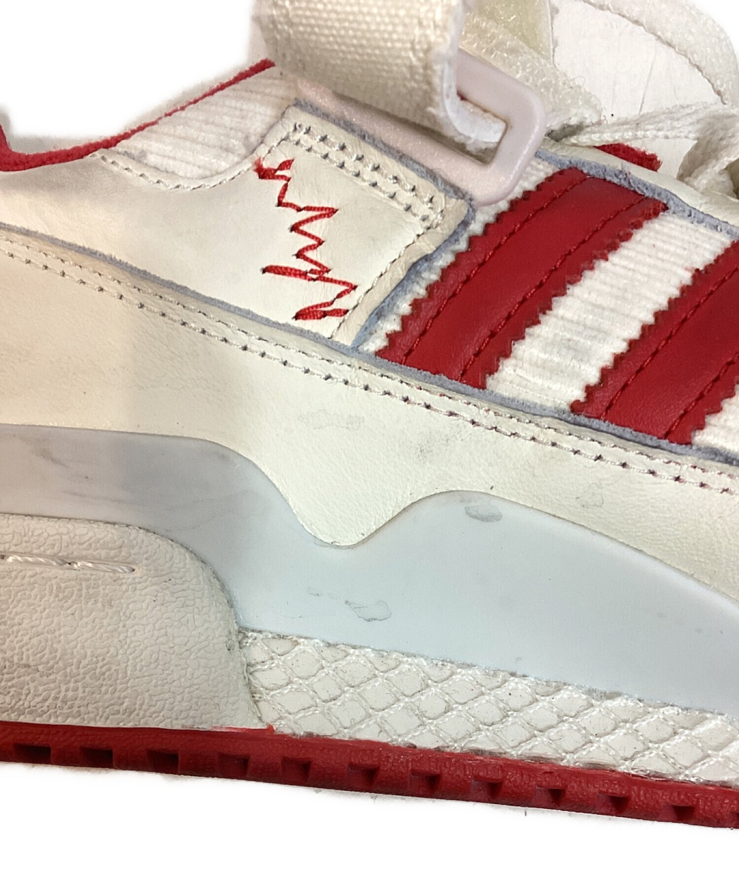 adidas (アディダス) FORUM HOME ALONE CREAM ホワイト サイズ:26.5