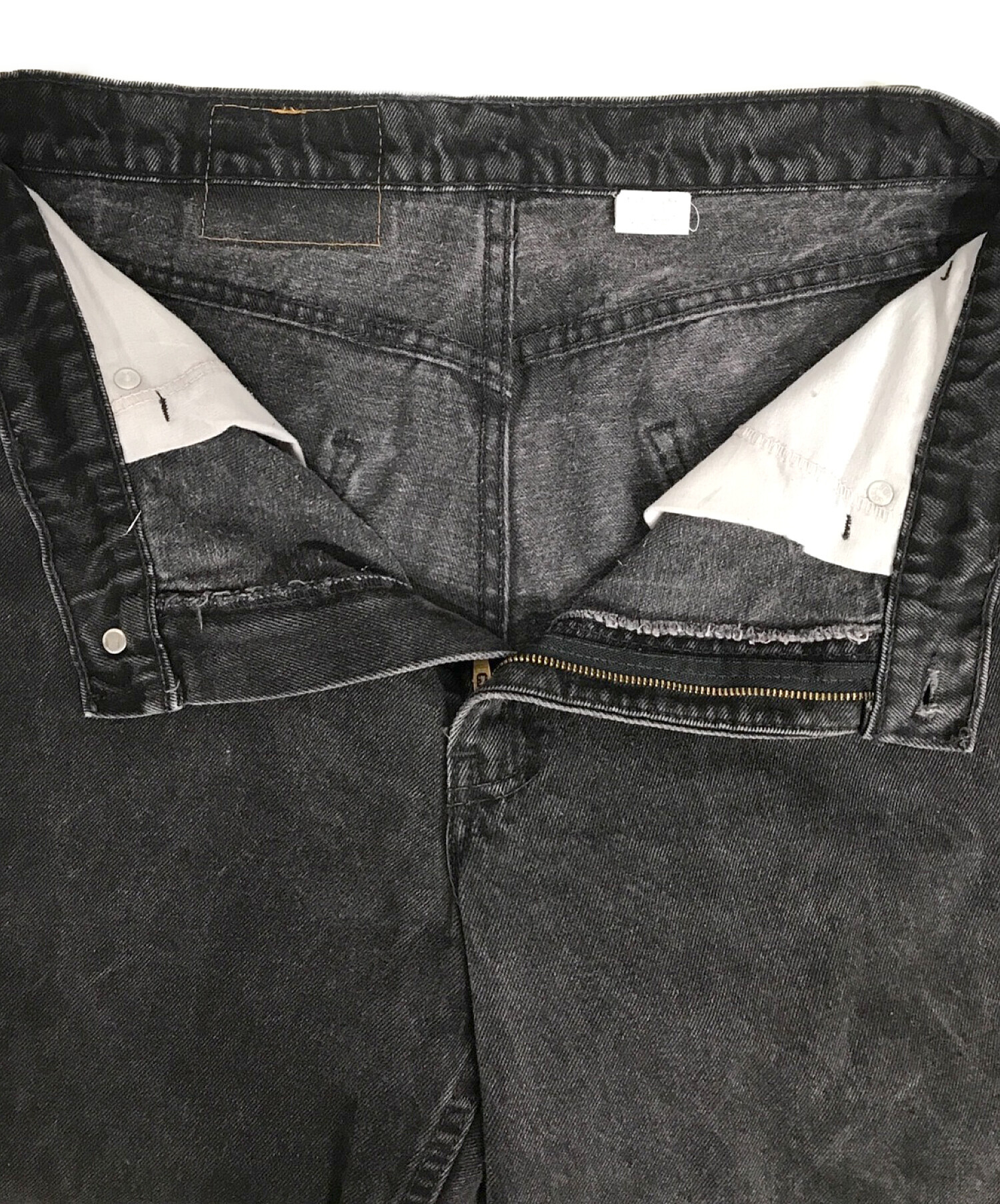 中古・古着通販】LEVI'S (リーバイス) 550後染めデニムパンツ ブラック