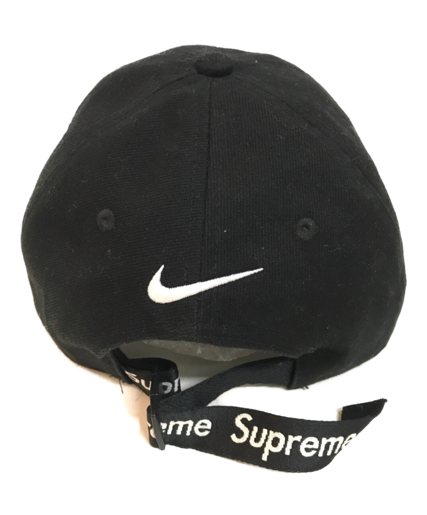 NIKE ACG (ナイキエージーシー) SUPREME (シュプリーム) Denim 6panel cap ブラック