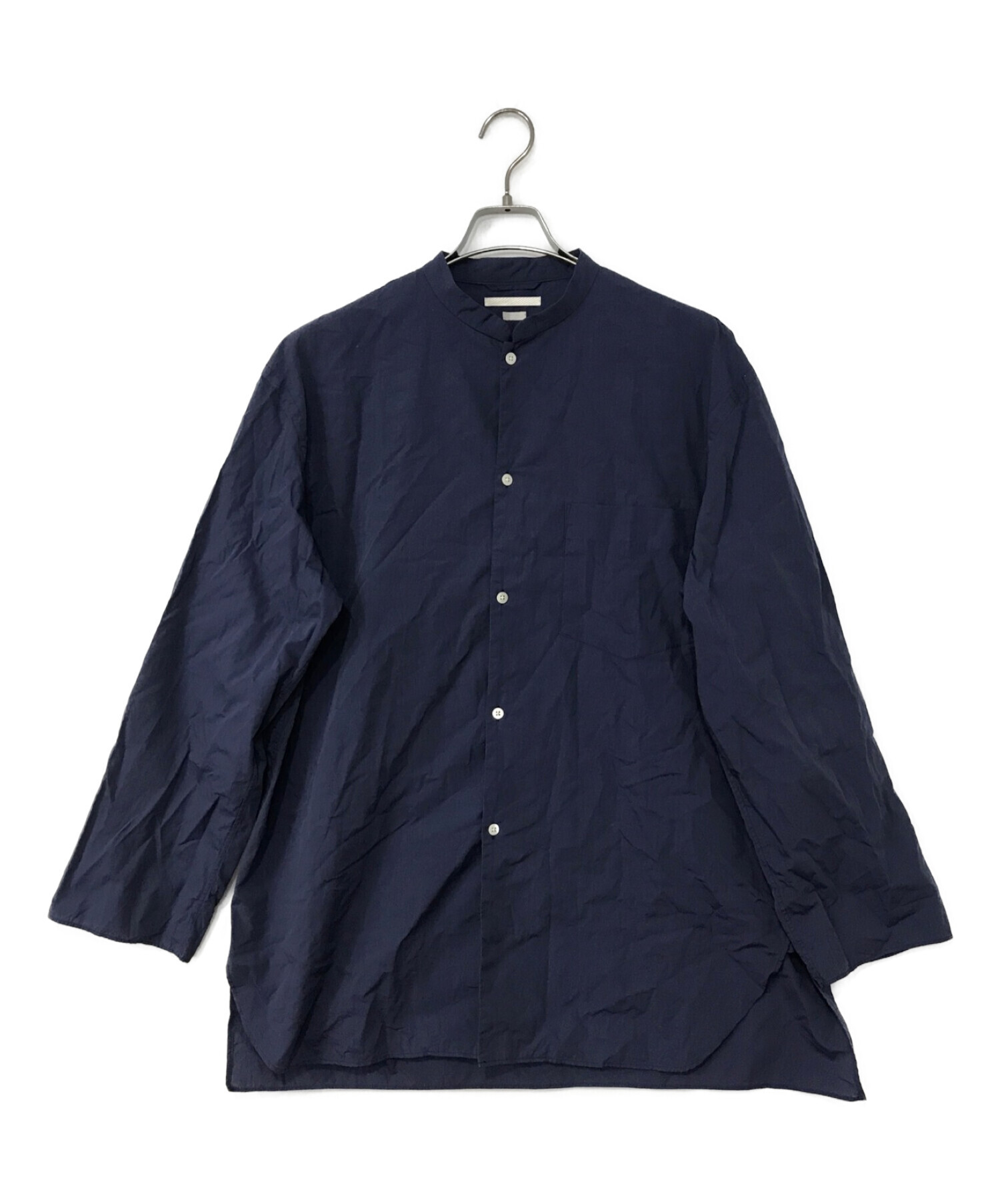 中古・古着通販】blurhms (ブラームス) Chambray Stand Collar