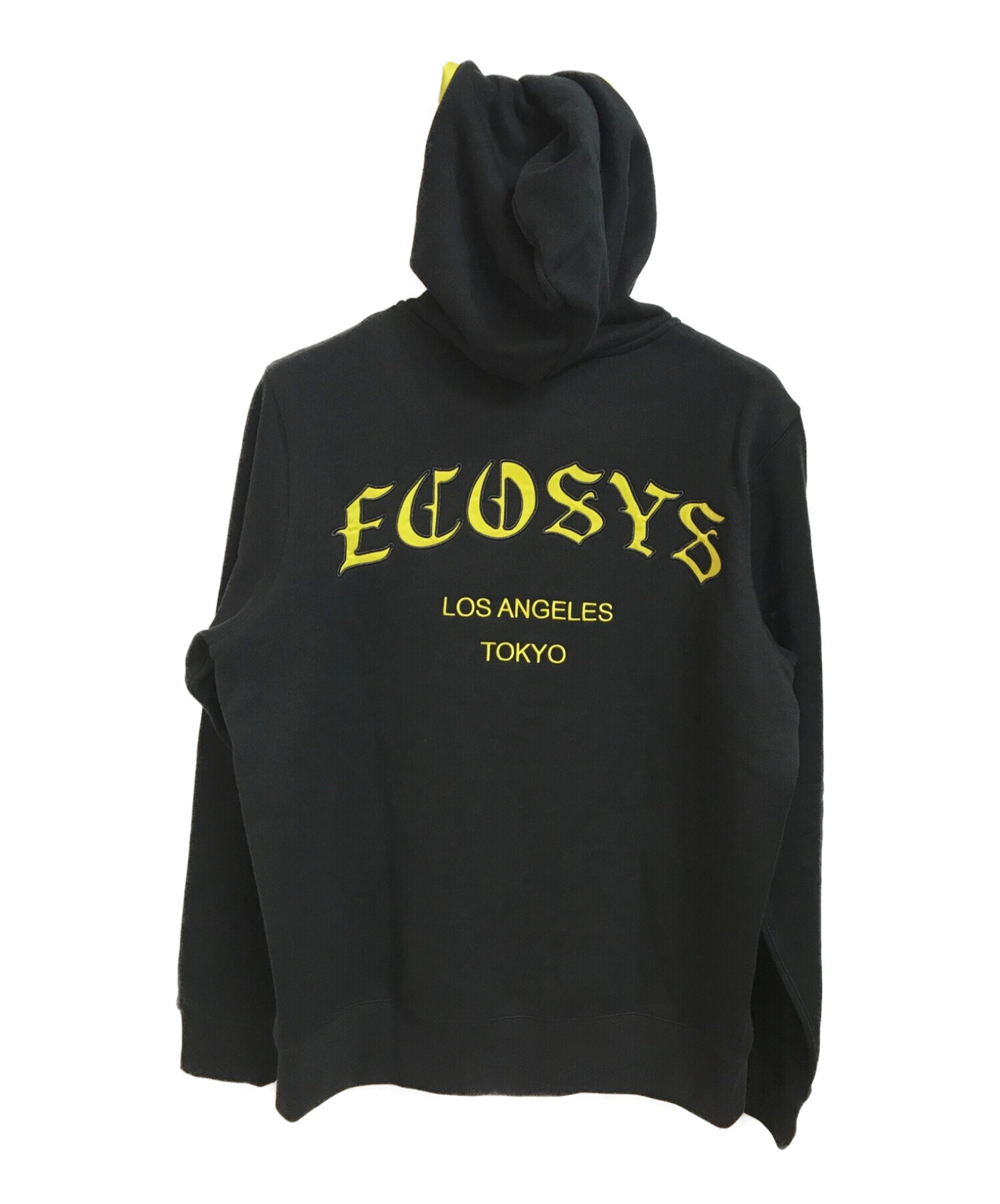 ecosys (エコシス) SUPPLIER (サプライヤー) コラボジップパーカー ブラック サイズ:M