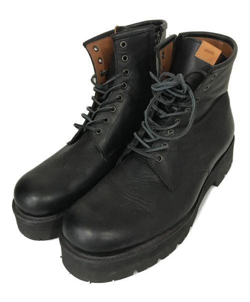 中古・古着通販】glamb (グラム) Strummer boots ブラック サイズ:4