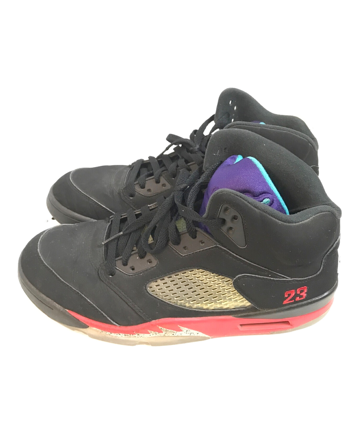 中古・古着通販】NIKE (ナイキ) AIR JORDAN 5 RETRO TOP 3 ブラック