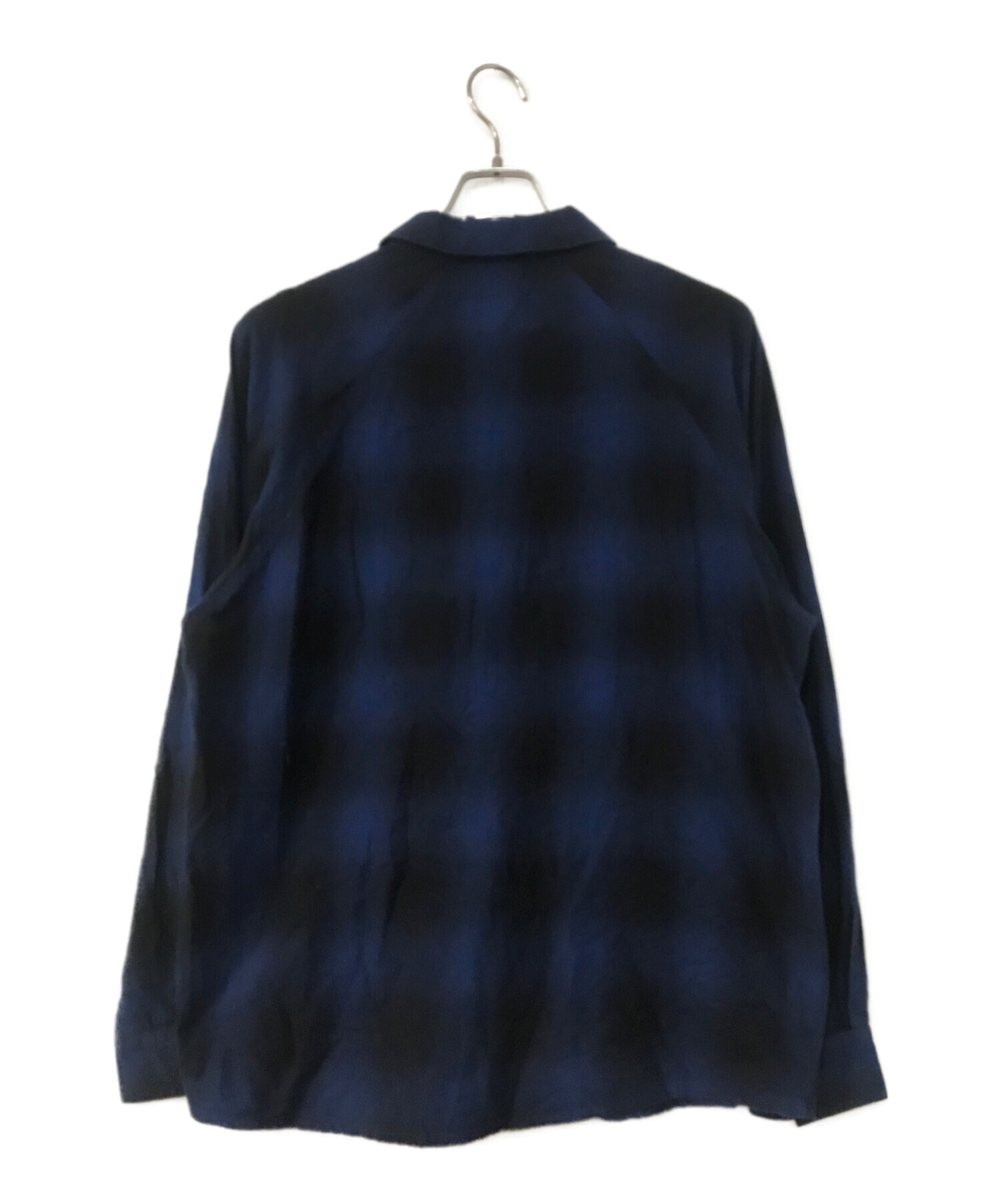 CHALLENGER (チャレンジャー) L/S CHECK WORK SHIRT ブルー サイズ:M