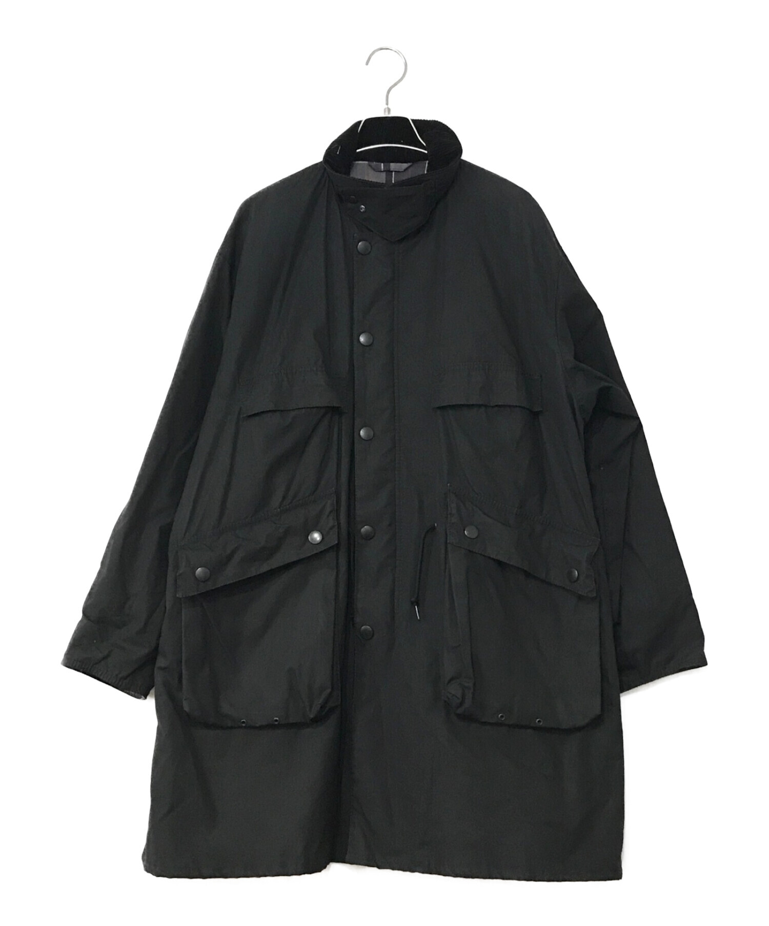 Barbour (バブアー) KAPTAIN SUNSHINE (キャプテンサンシャイン) WAX FIELD COAT ブラック サイズ:36