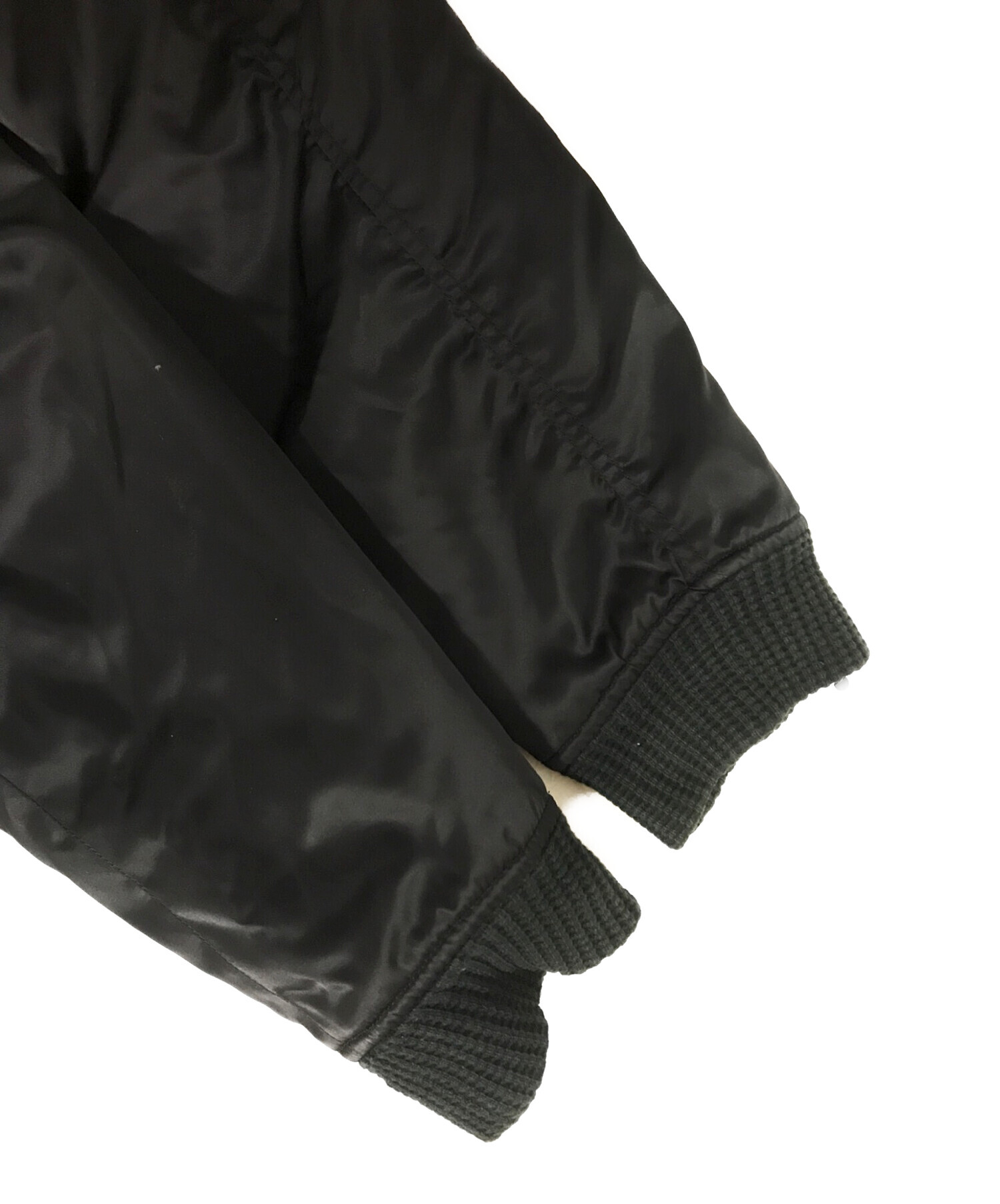 中古・古着通販】VIRGO (ヴァルゴ) MA-1ジャケット ブラック サイズ:4