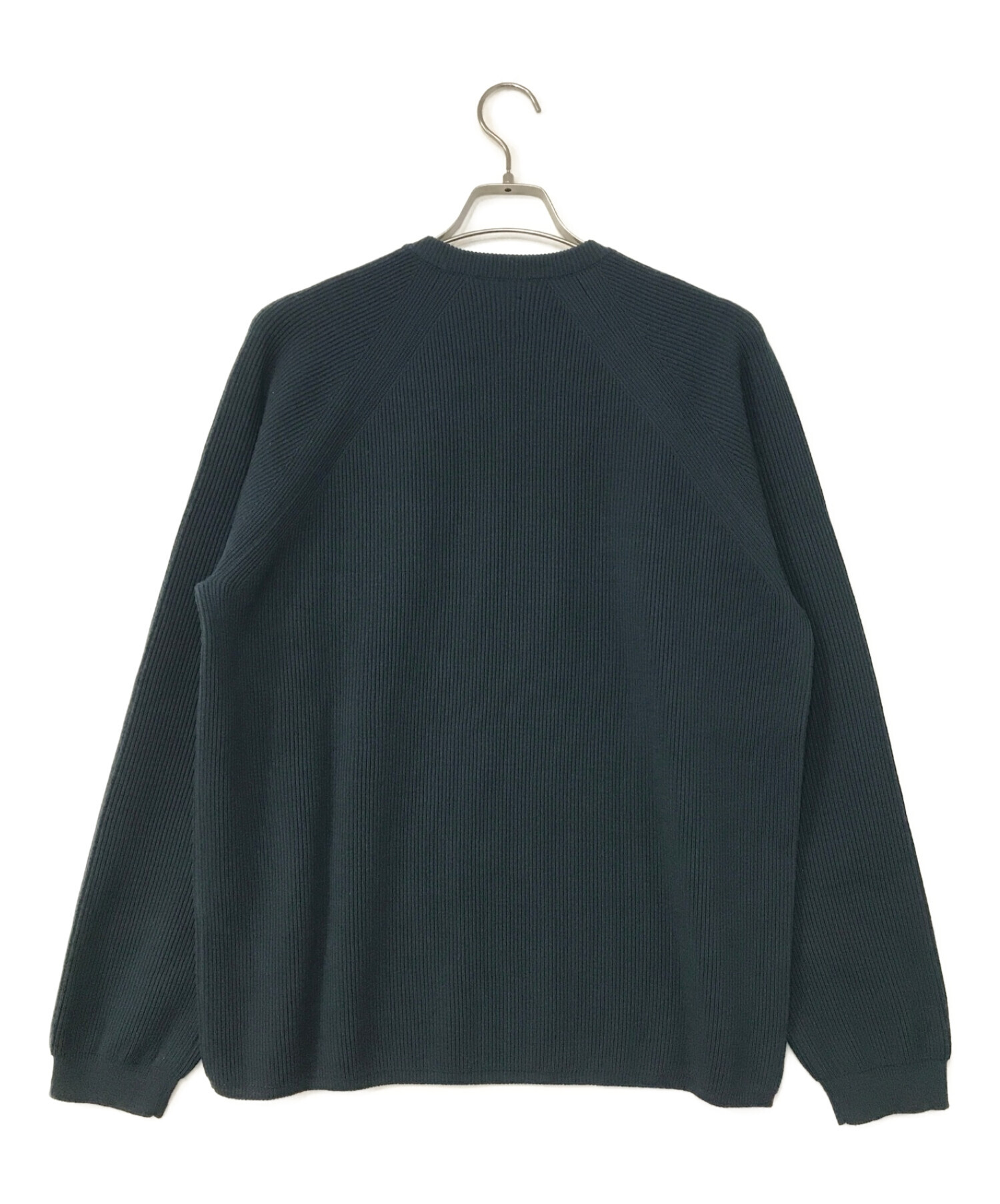 BATONER (バトナ―) CREW NECK KNIT ネイビー サイズ:3