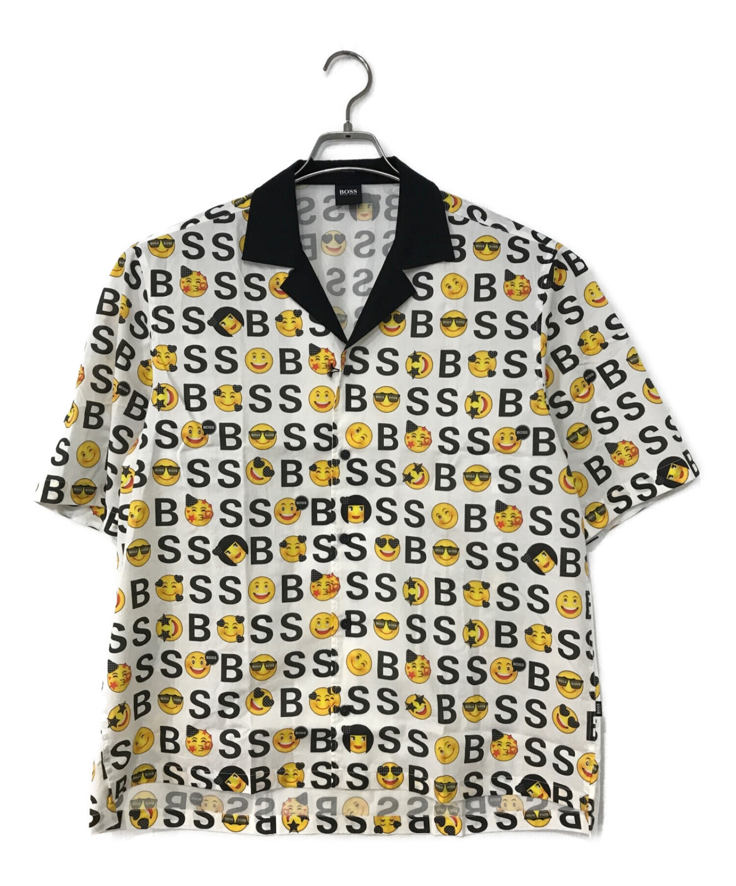 HUGO BOSS (ヒューゴ ボス) アイコニックシャツ ホワイト サイズ:M