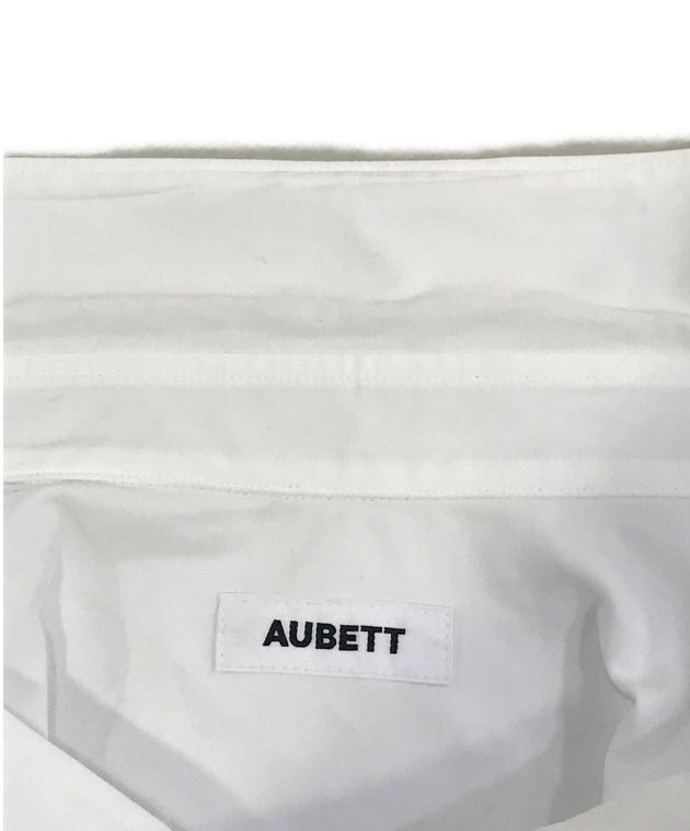 中古・古着通販】AUBETT (オーベット) ヘビーブロードサイドベント半袖オーバーシャツ ホワイト サイズ:4｜ブランド・古着通販  トレファク公式【TREFAC FASHION】スマホサイト